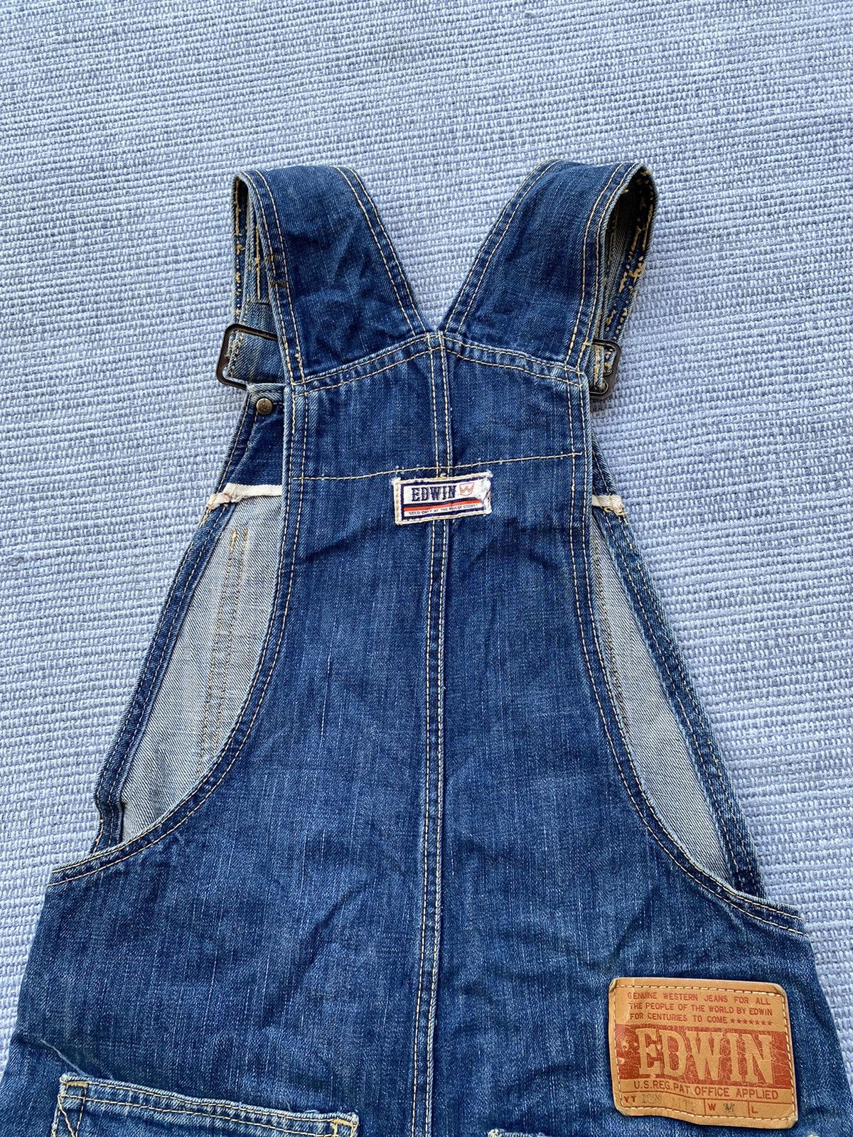 Vintage vintage edwin overall denim Size US 30 / EU 46 - 16 Thumbnail