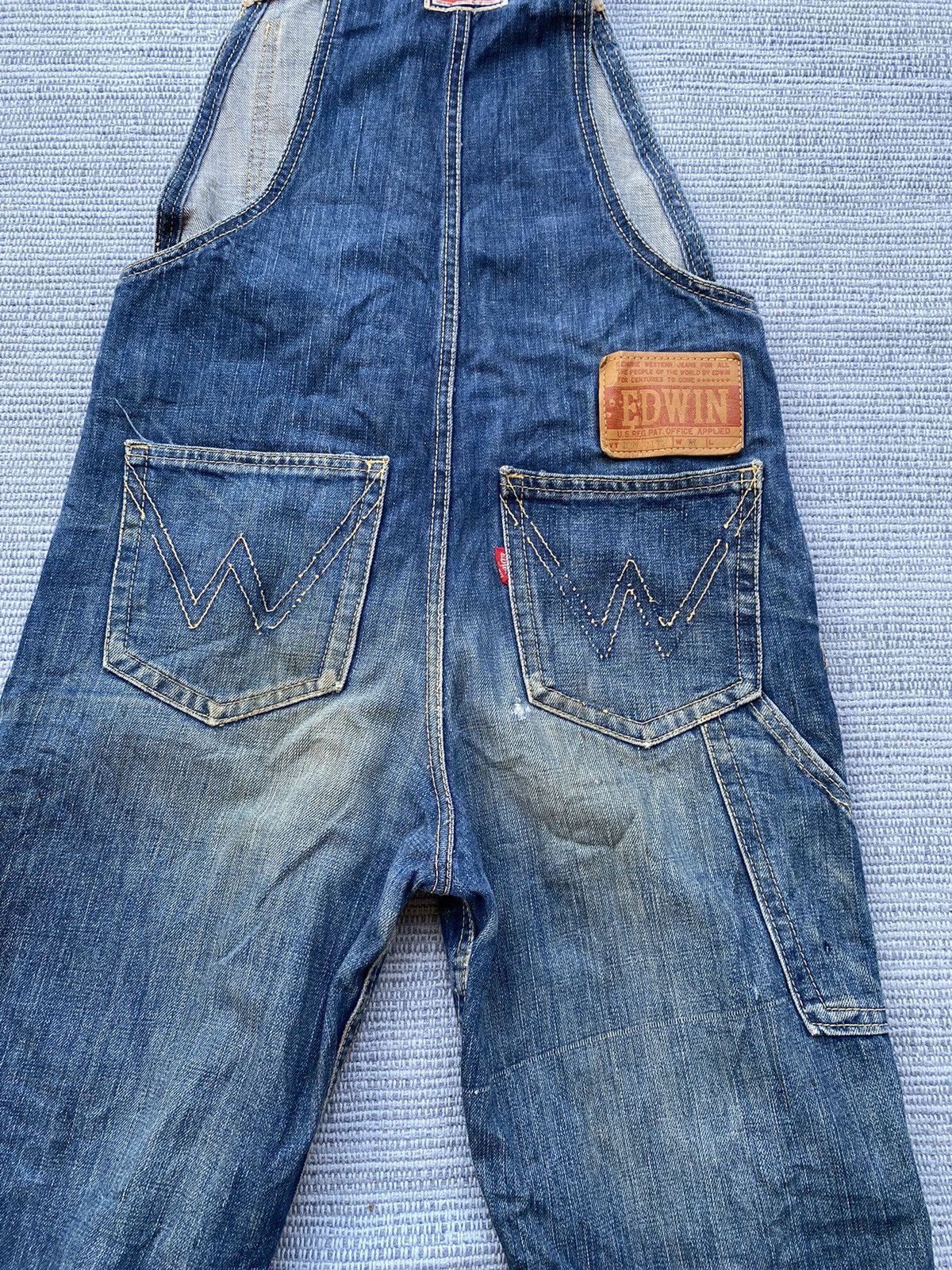 Vintage vintage edwin overall denim Size US 30 / EU 46 - 13 Thumbnail