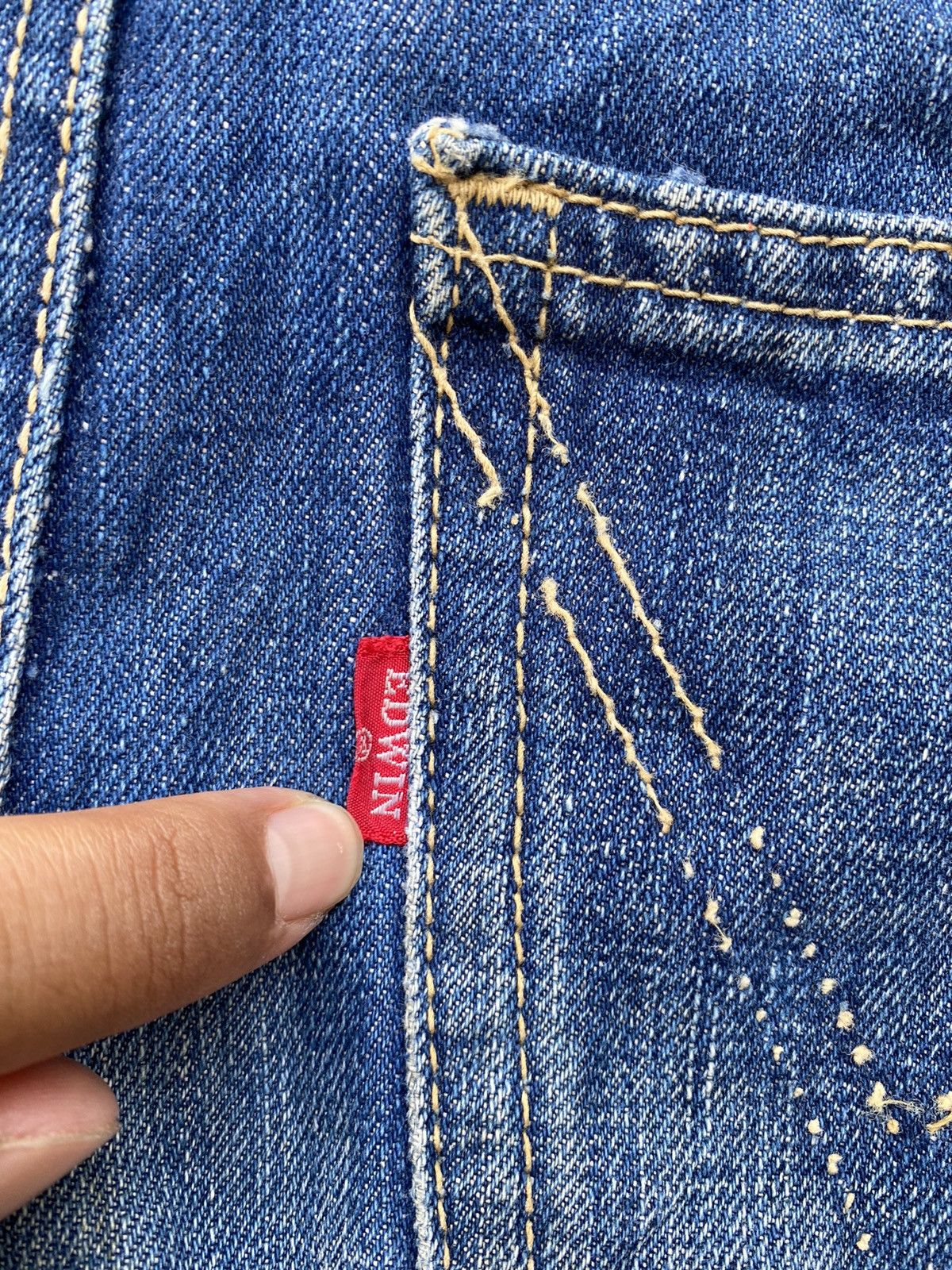 Vintage vintage edwin overall denim Size US 30 / EU 46 - 14 Thumbnail