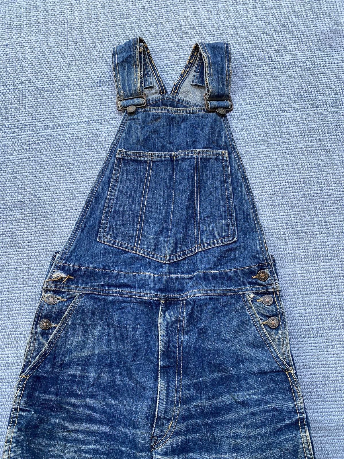 Vintage vintage edwin overall denim Size US 30 / EU 46 - 5 Thumbnail