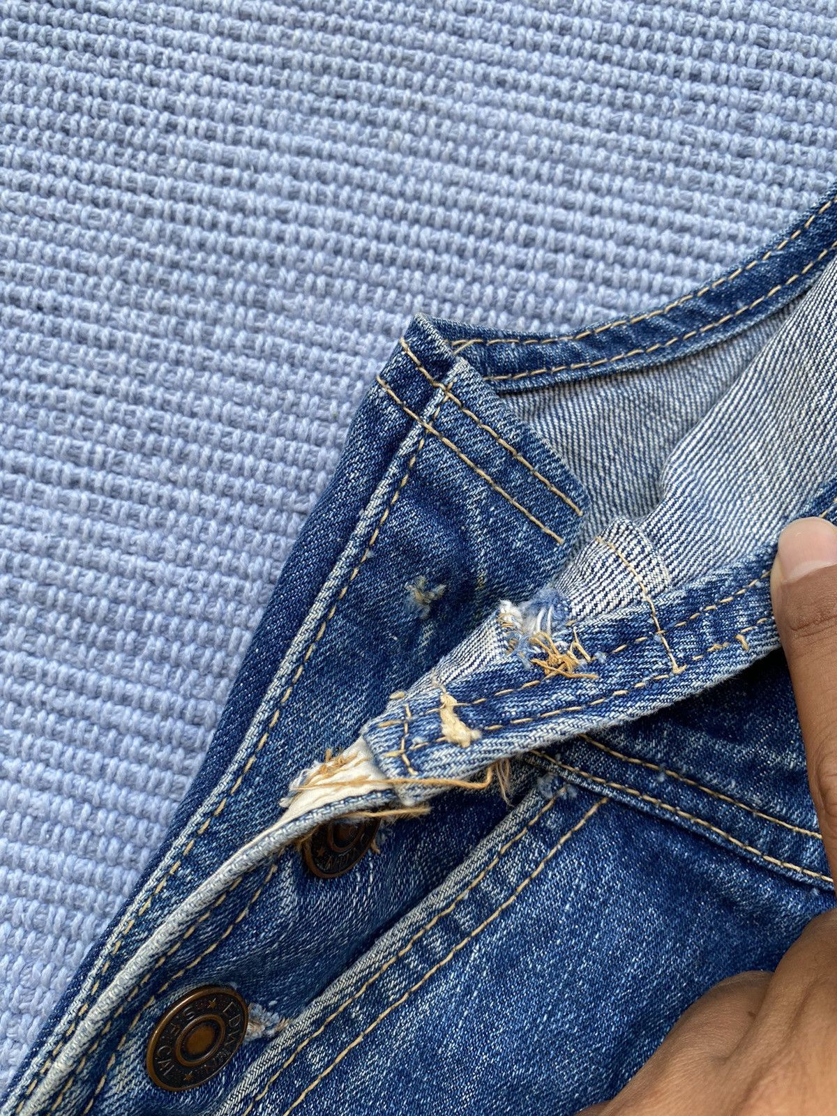 Vintage vintage edwin overall denim Size US 30 / EU 46 - 9 Thumbnail