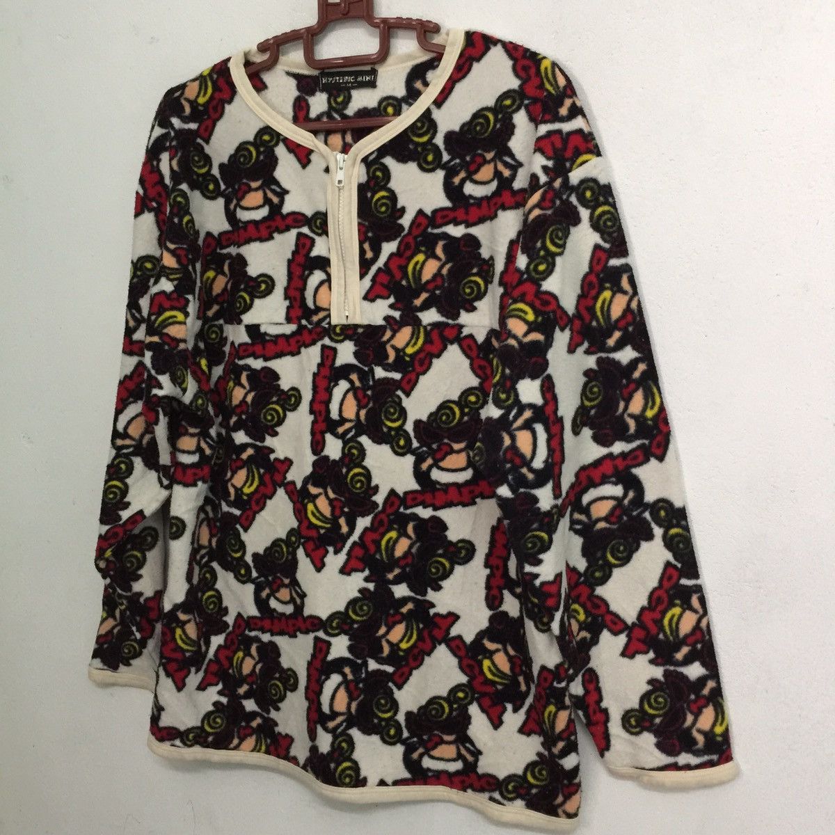 Hysteric Glamour Hysteric mini full print hysteric glamour fleece sweatshirt Size US M / EU 48-50 / 2 - 2 Thumbnail
