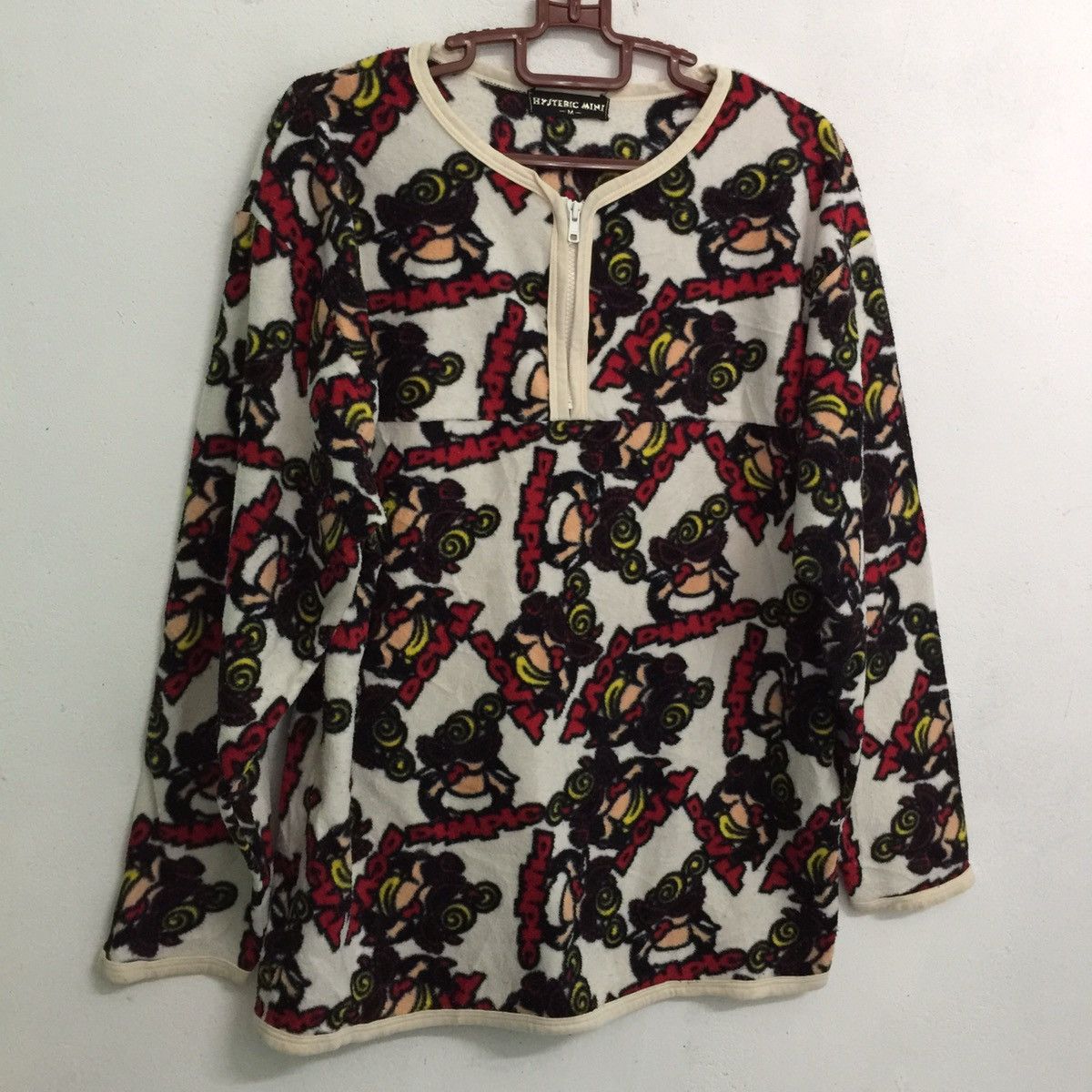 Hysteric Glamour Hysteric mini full print hysteric glamour fleece sweatshirt Size US M / EU 48-50 / 2 - 3 Thumbnail