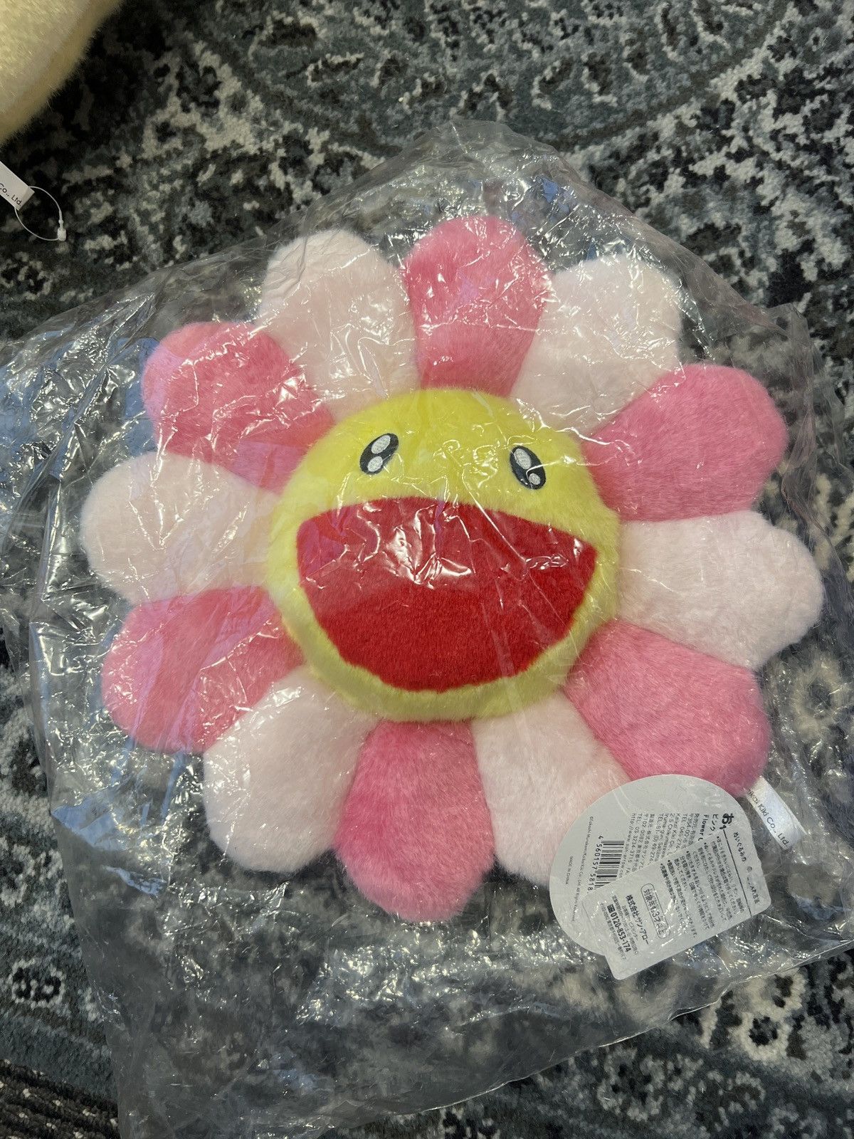 image of Takashi Murakami Takashi Murkami Pillow Rainbow Pink 30Cm, Women's