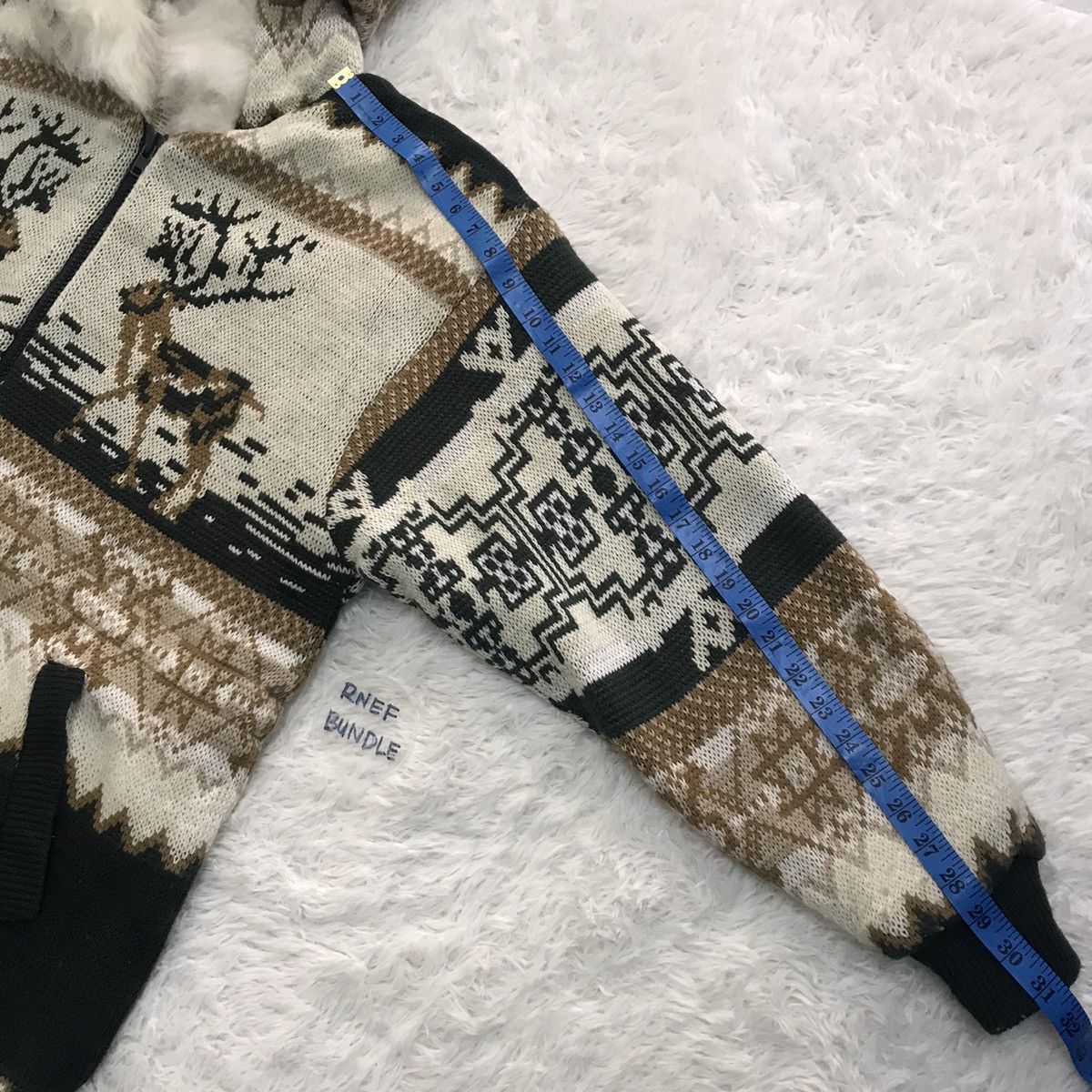 Japanese Brand Modern special sollution voice navajo pattern hoodie jacket Size US L / EU 52-54 / 3 - 9 Thumbnail