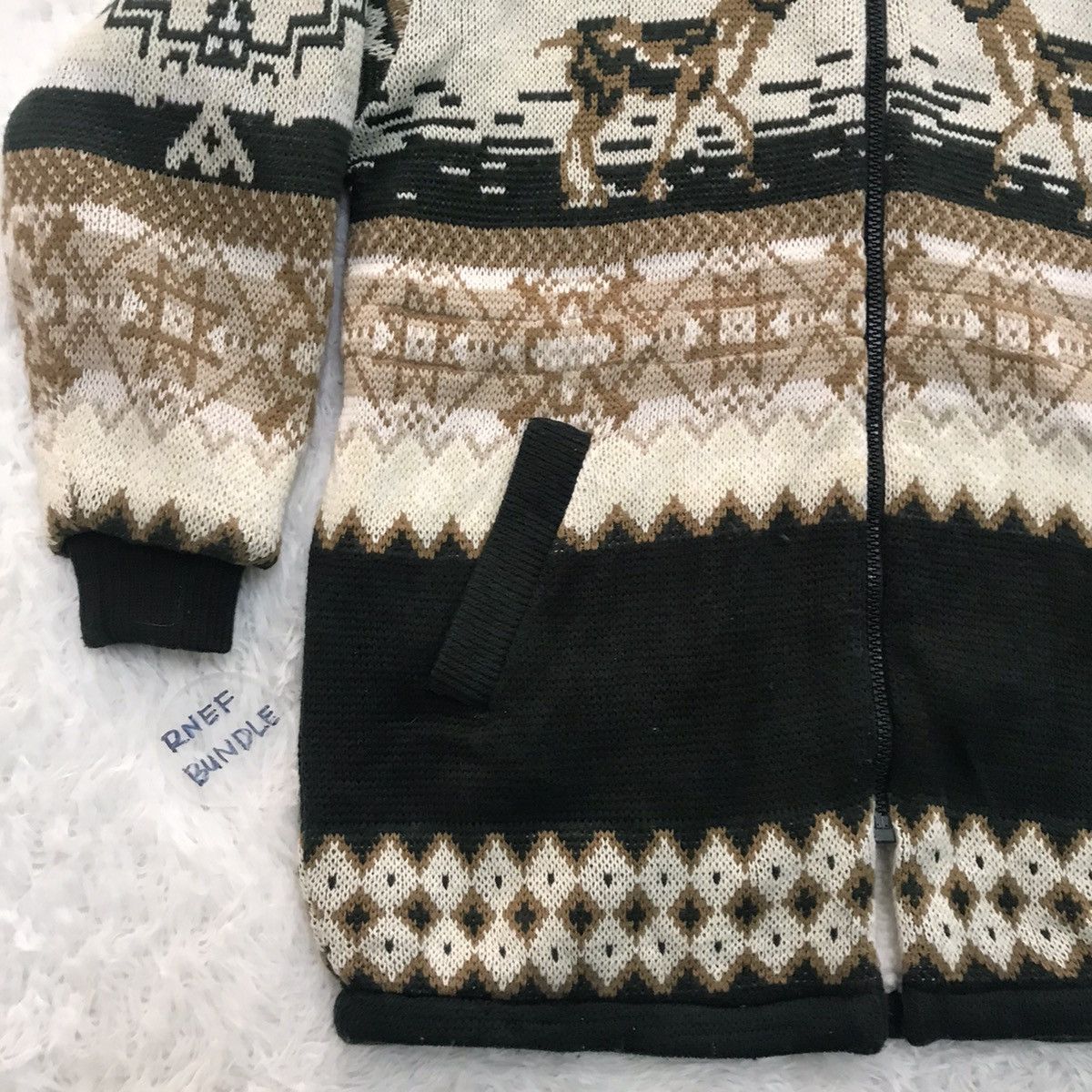 Japanese Brand Modern special sollution voice navajo pattern hoodie jacket Size US L / EU 52-54 / 3 - 3 Thumbnail