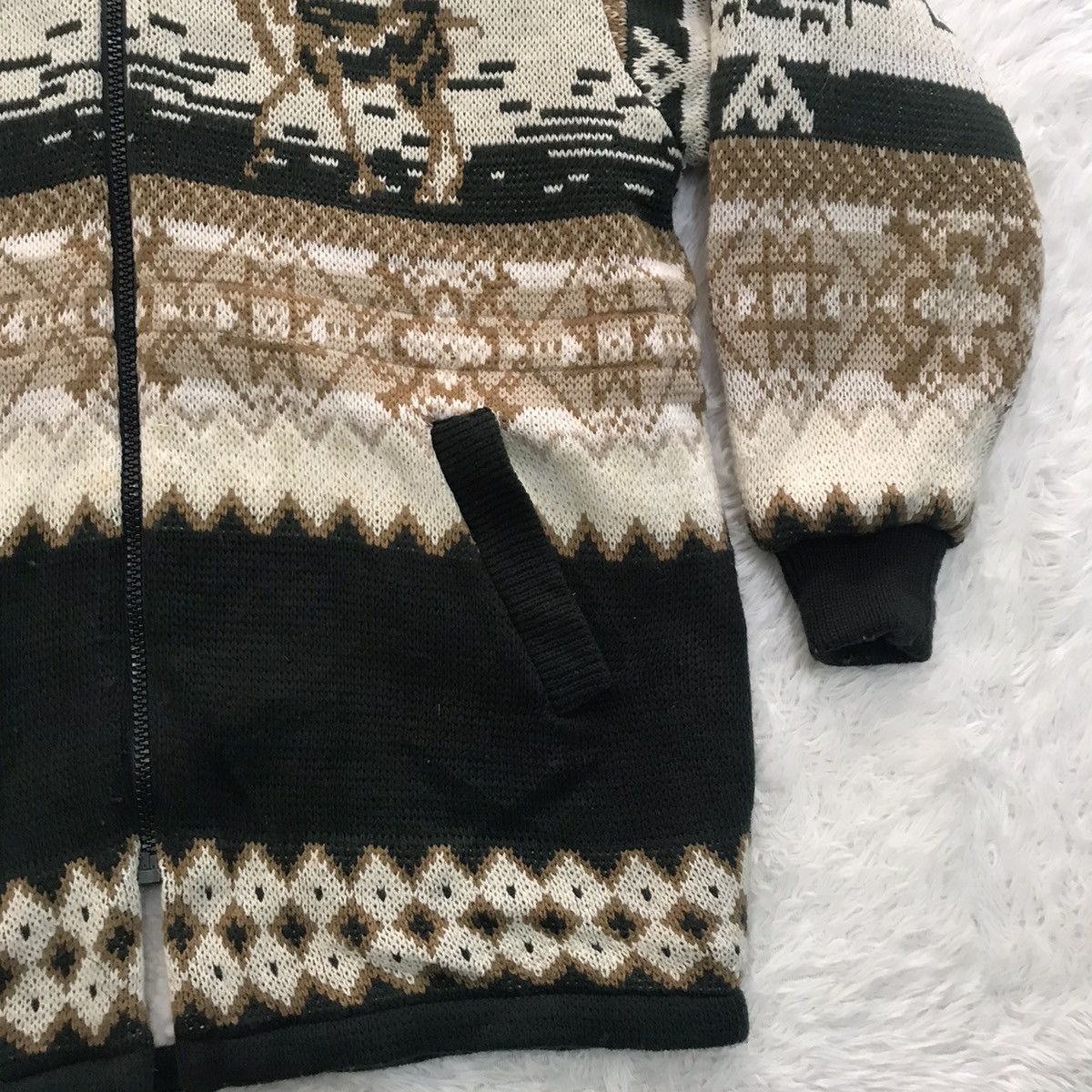 Japanese Brand Modern special sollution voice navajo pattern hoodie jacket Size US L / EU 52-54 / 3 - 4 Thumbnail