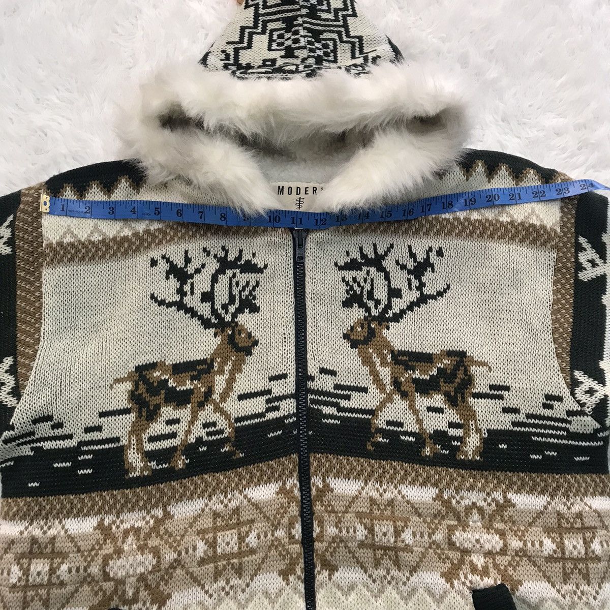 Japanese Brand Modern special sollution voice navajo pattern hoodie jacket Size US L / EU 52-54 / 3 - 7 Thumbnail