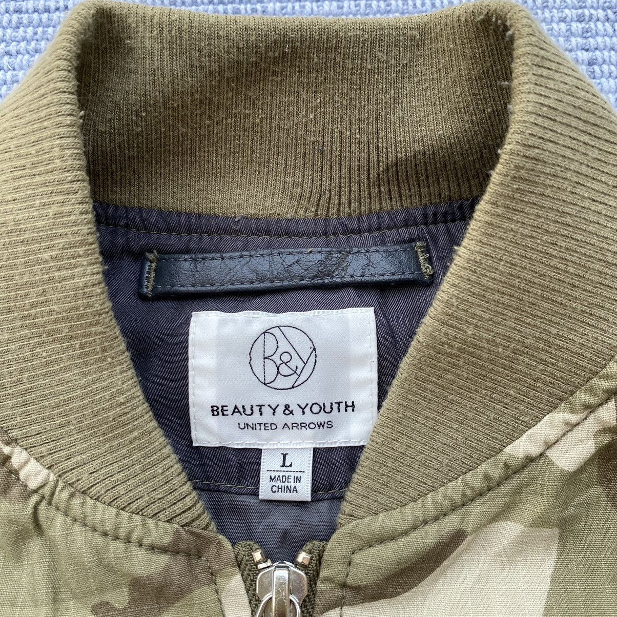 BEAUTY&YOUTH × Japanese Brand × United Arrows cotton camo jacket Size US L / EU 52-54 / 3 - 3 Thumbnail