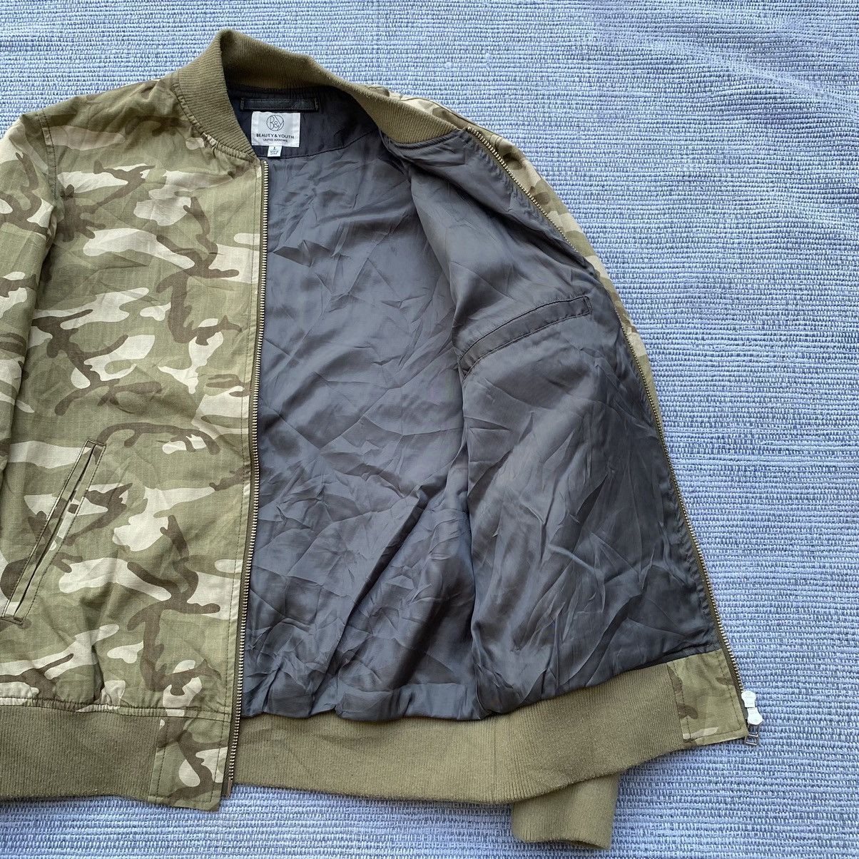 BEAUTY&YOUTH × Japanese Brand × United Arrows cotton camo jacket Size US L / EU 52-54 / 3 - 8 Thumbnail
