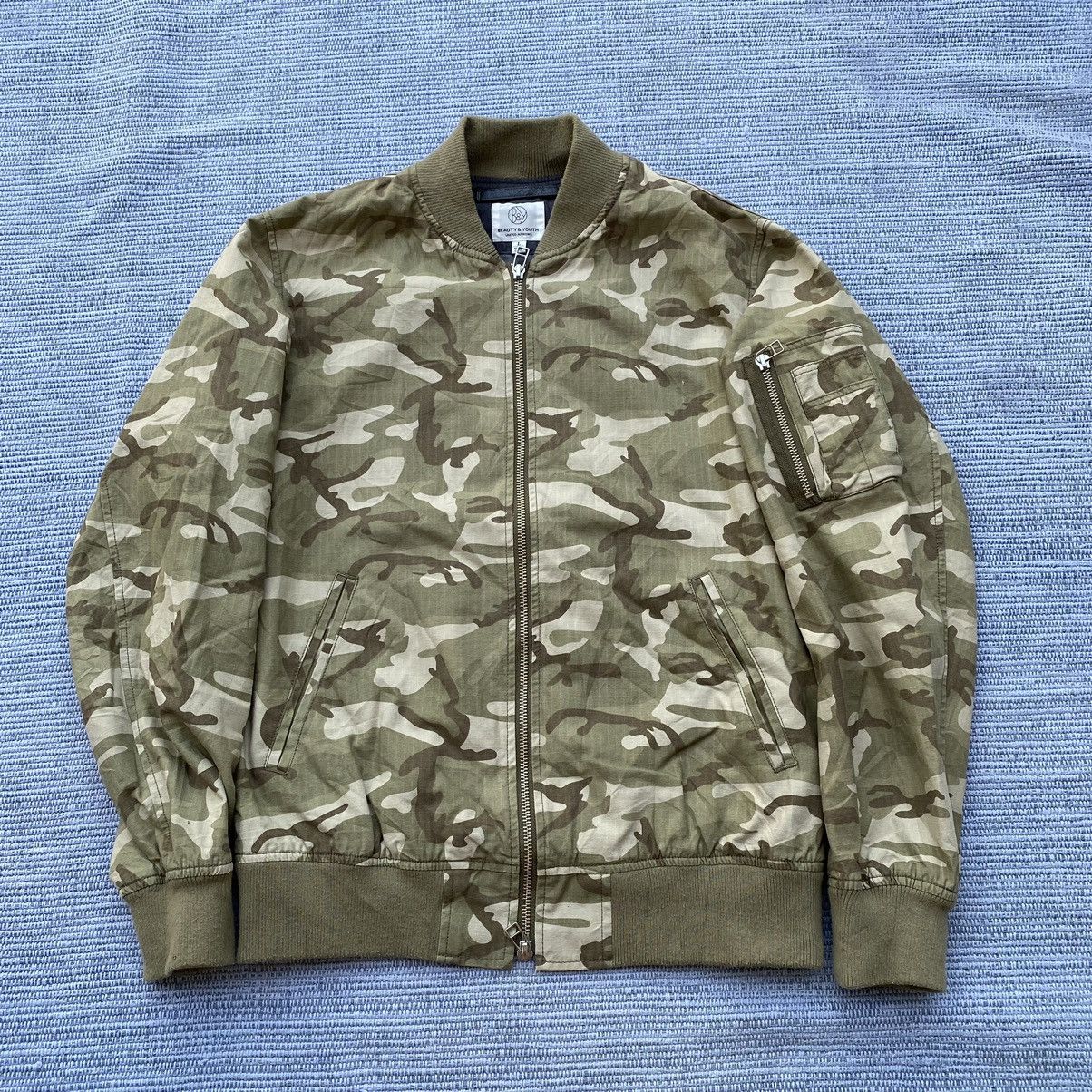 BEAUTY&YOUTH × Japanese Brand × United Arrows cotton camo jacket Size US L / EU 52-54 / 3 - 1 Thumbnail