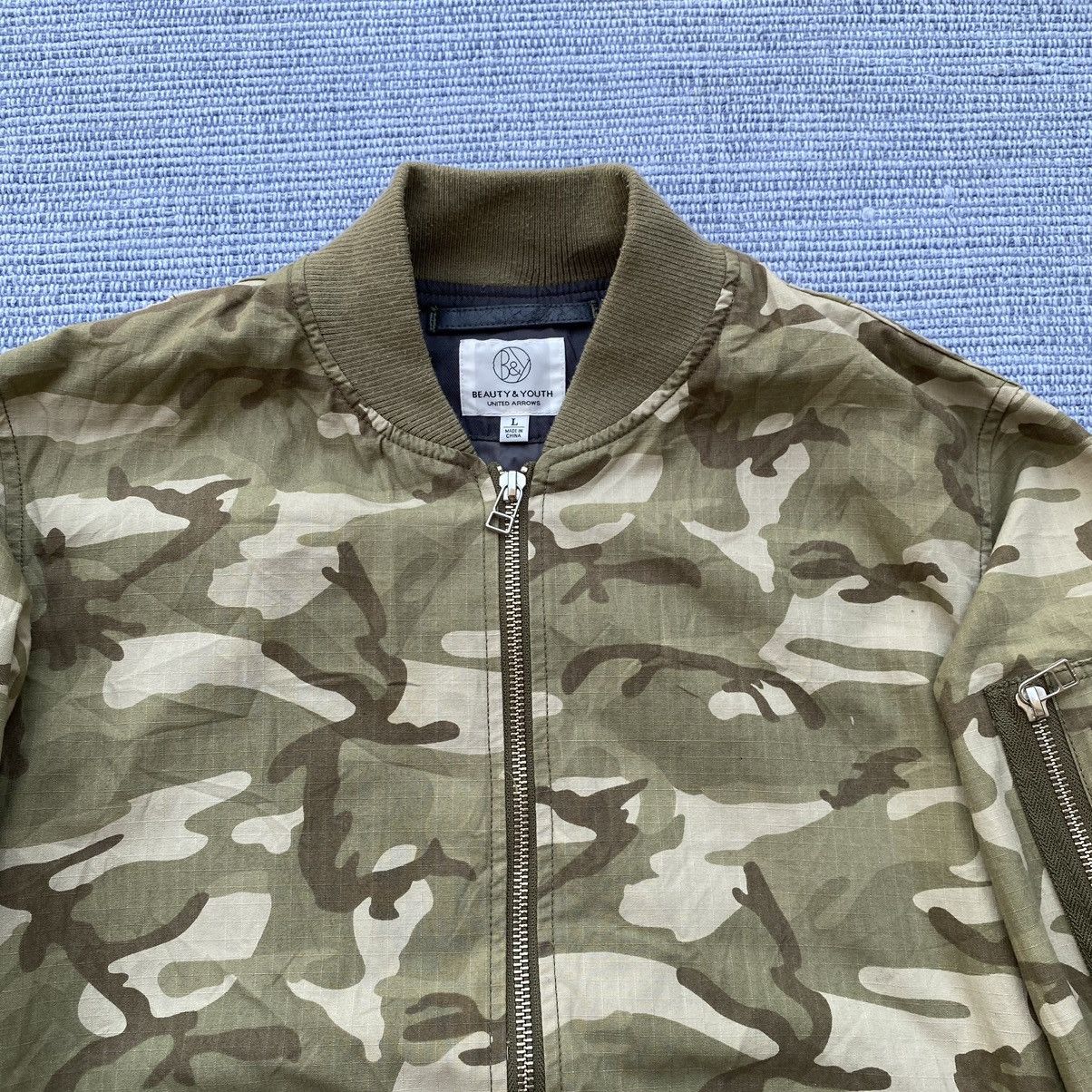 BEAUTY&YOUTH × Japanese Brand × United Arrows cotton camo jacket Size US L / EU 52-54 / 3 - 2 Thumbnail