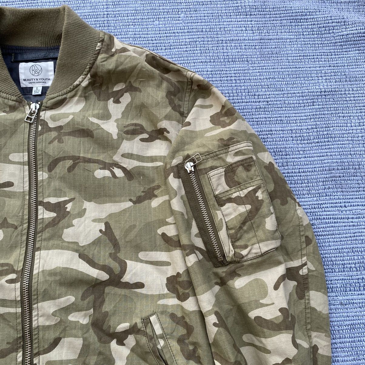 BEAUTY&YOUTH × Japanese Brand × United Arrows cotton camo jacket Size US L / EU 52-54 / 3 - 4 Thumbnail