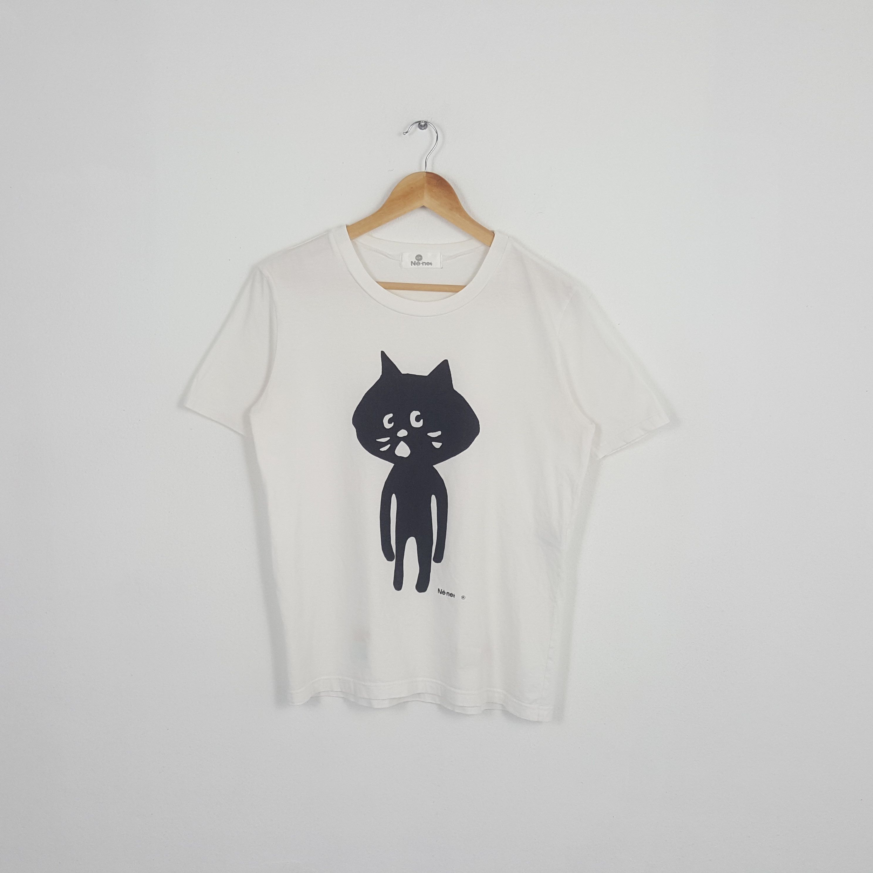 Japanese Brand Vintage ne-net Japanese Tshirt Size US M / EU 48-50 / 2 - 1 Thumbnail