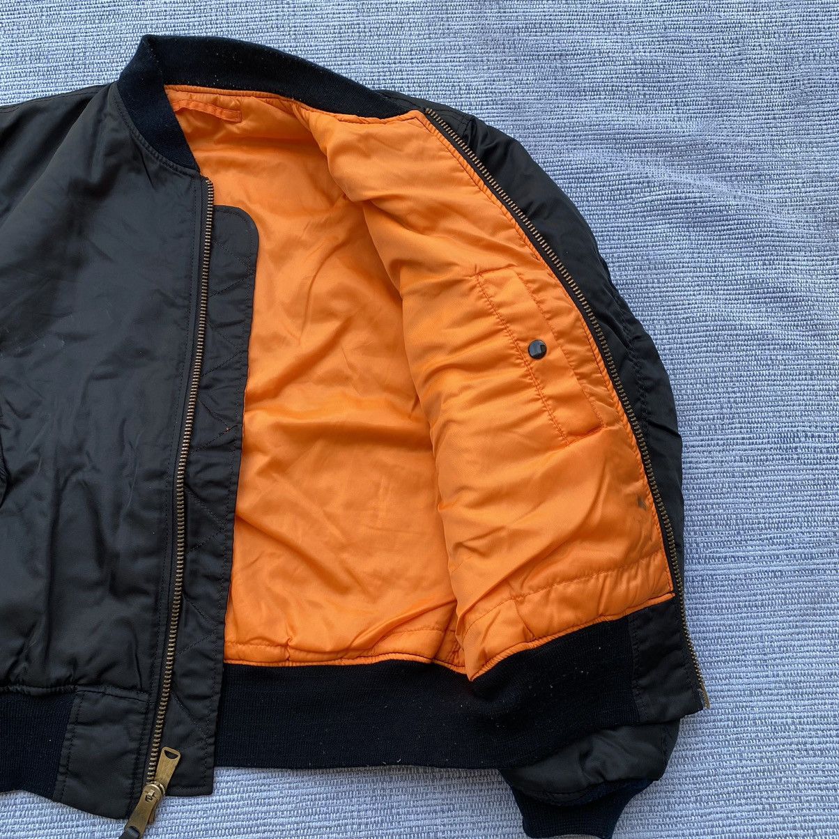 Vintage black bomber jacket Size US L / EU 52-54 / 3 - 6 Thumbnail