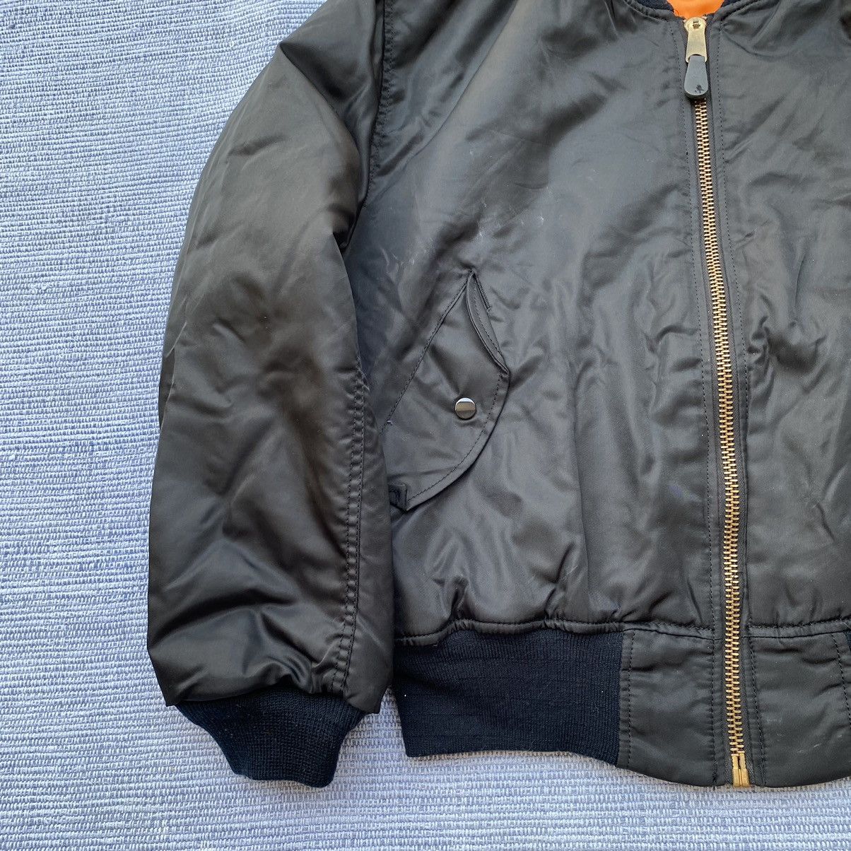 Vintage black bomber jacket Size US L / EU 52-54 / 3 - 4 Thumbnail