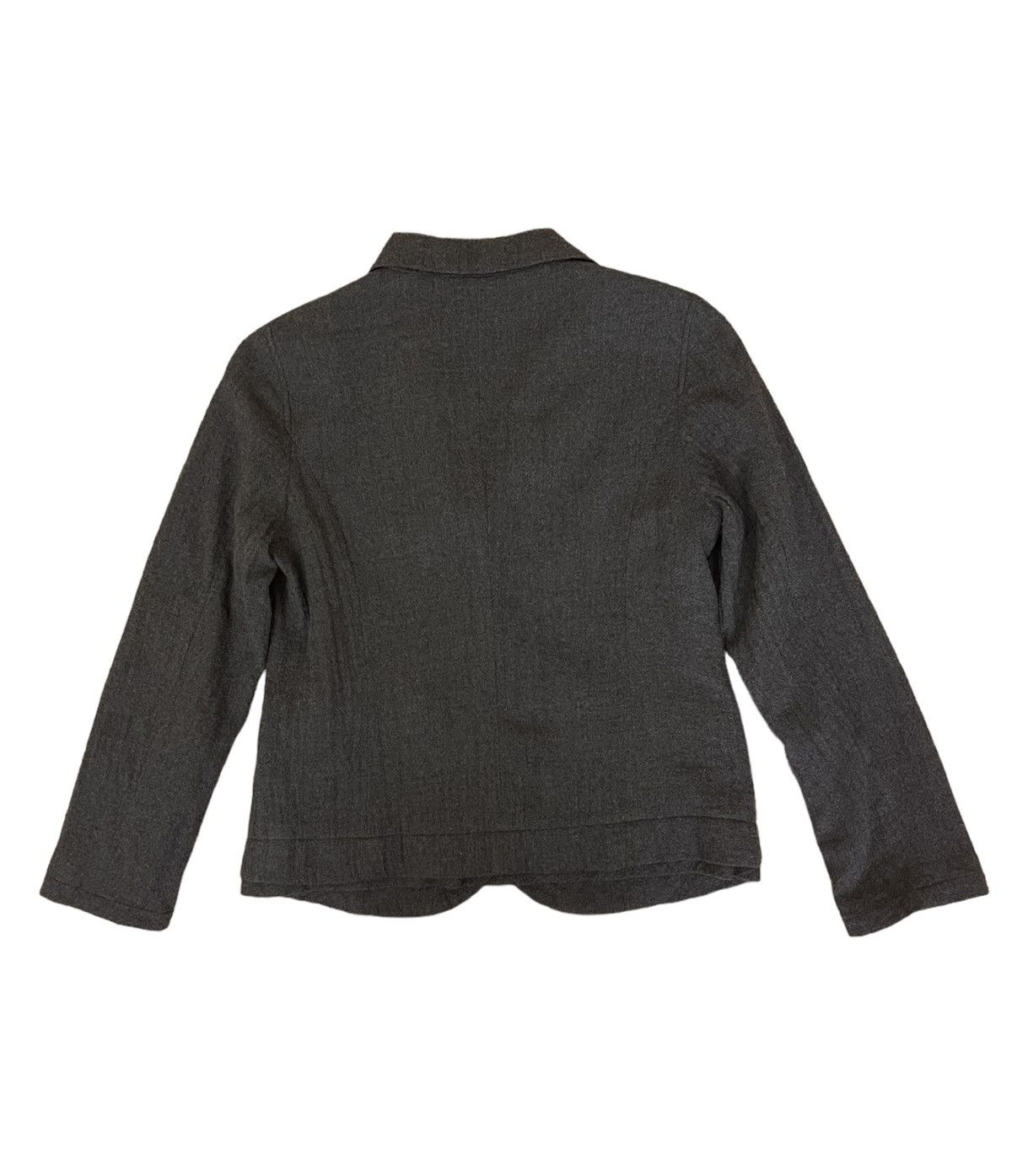 Issey Miyake Issey Miyake Plantation wool button jacket japanese designer Size M / US 6-8 / IT 42-44 - 2 Thumbnail