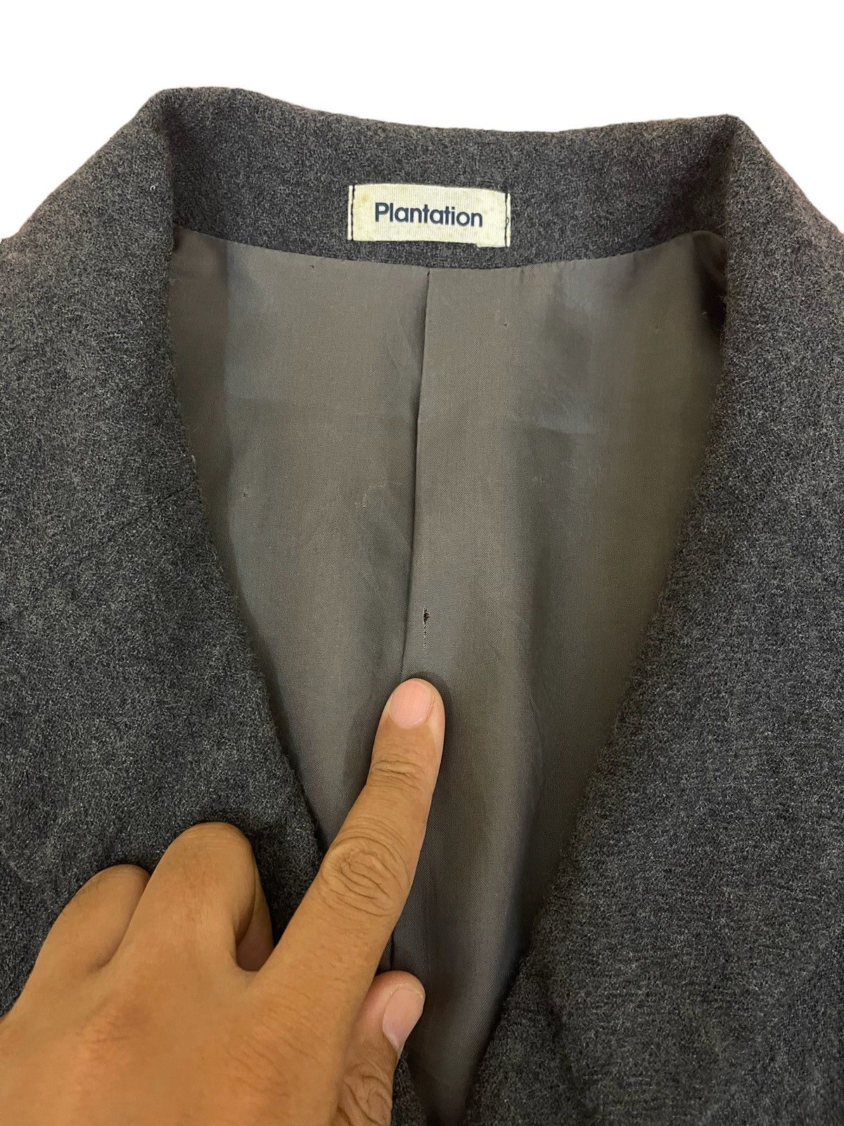 Issey Miyake Issey Miyake Plantation wool button jacket japanese designer Size M / US 6-8 / IT 42-44 - 9 Thumbnail