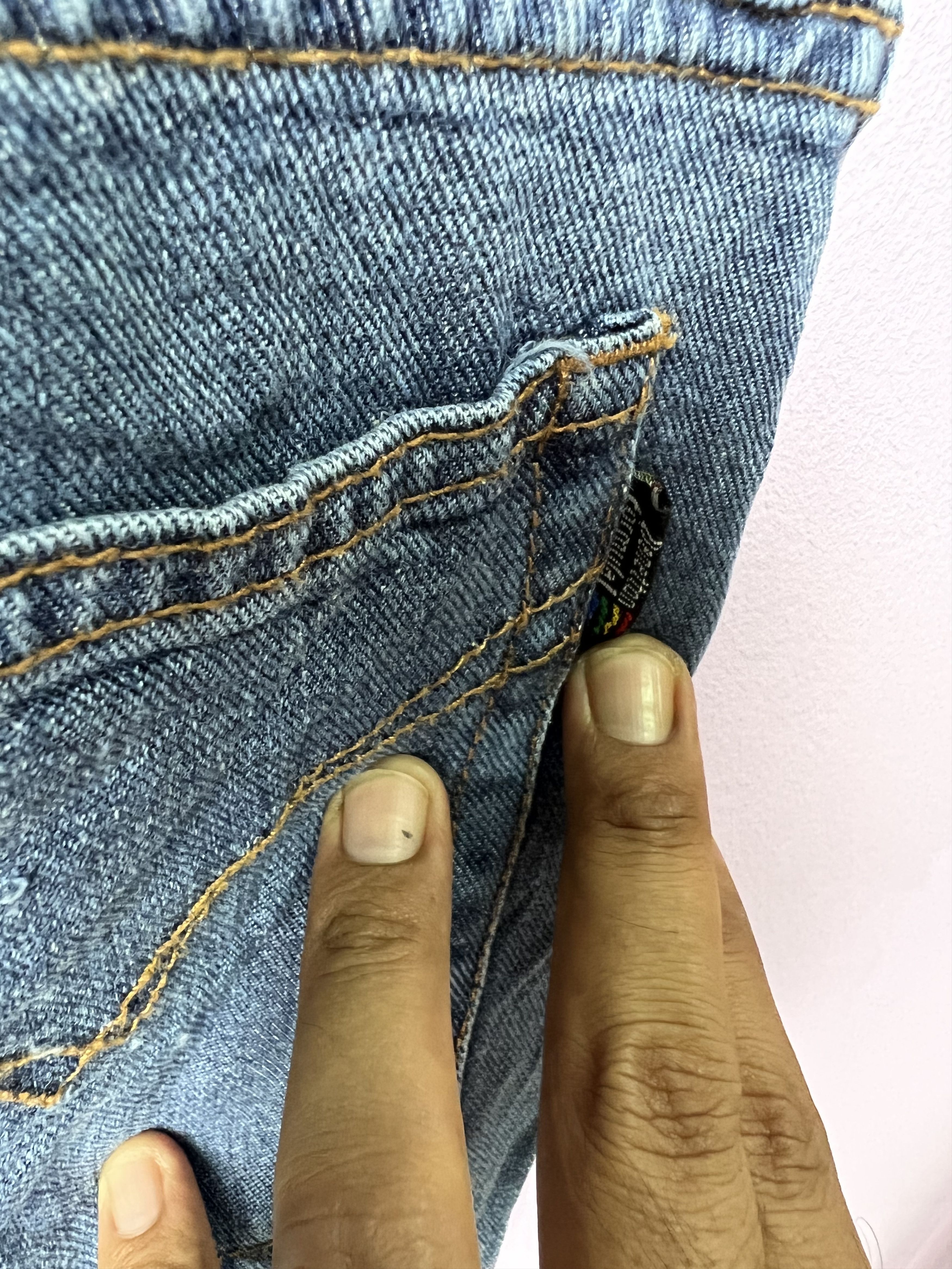 Benetton 🔥Vintage Benetton Formula One Denim Pants Size US 26 / EU 42 - 14 Thumbnail