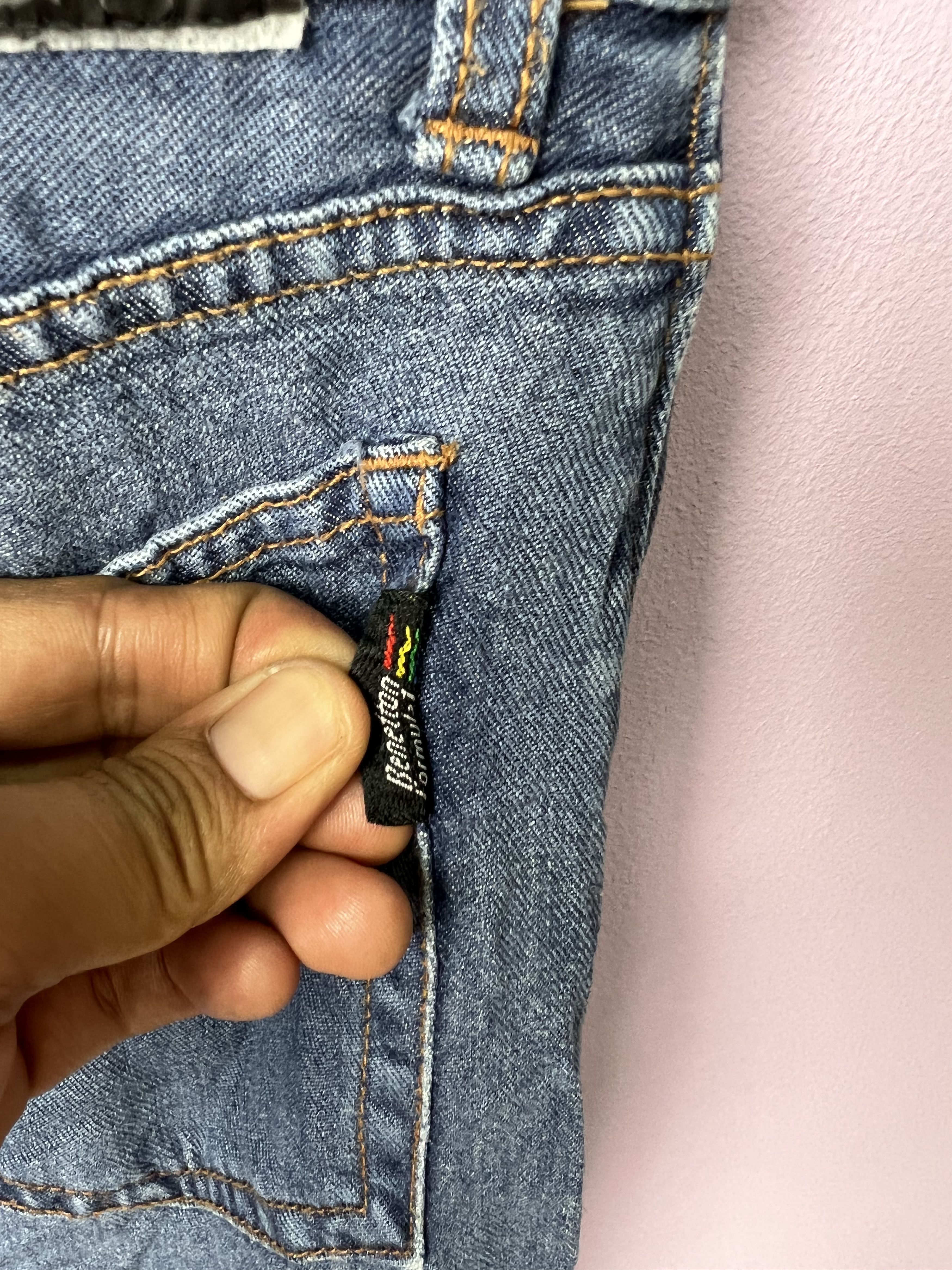 Benetton 🔥Vintage Benetton Formula One Denim Pants Size US 26 / EU 42 - 15 Thumbnail