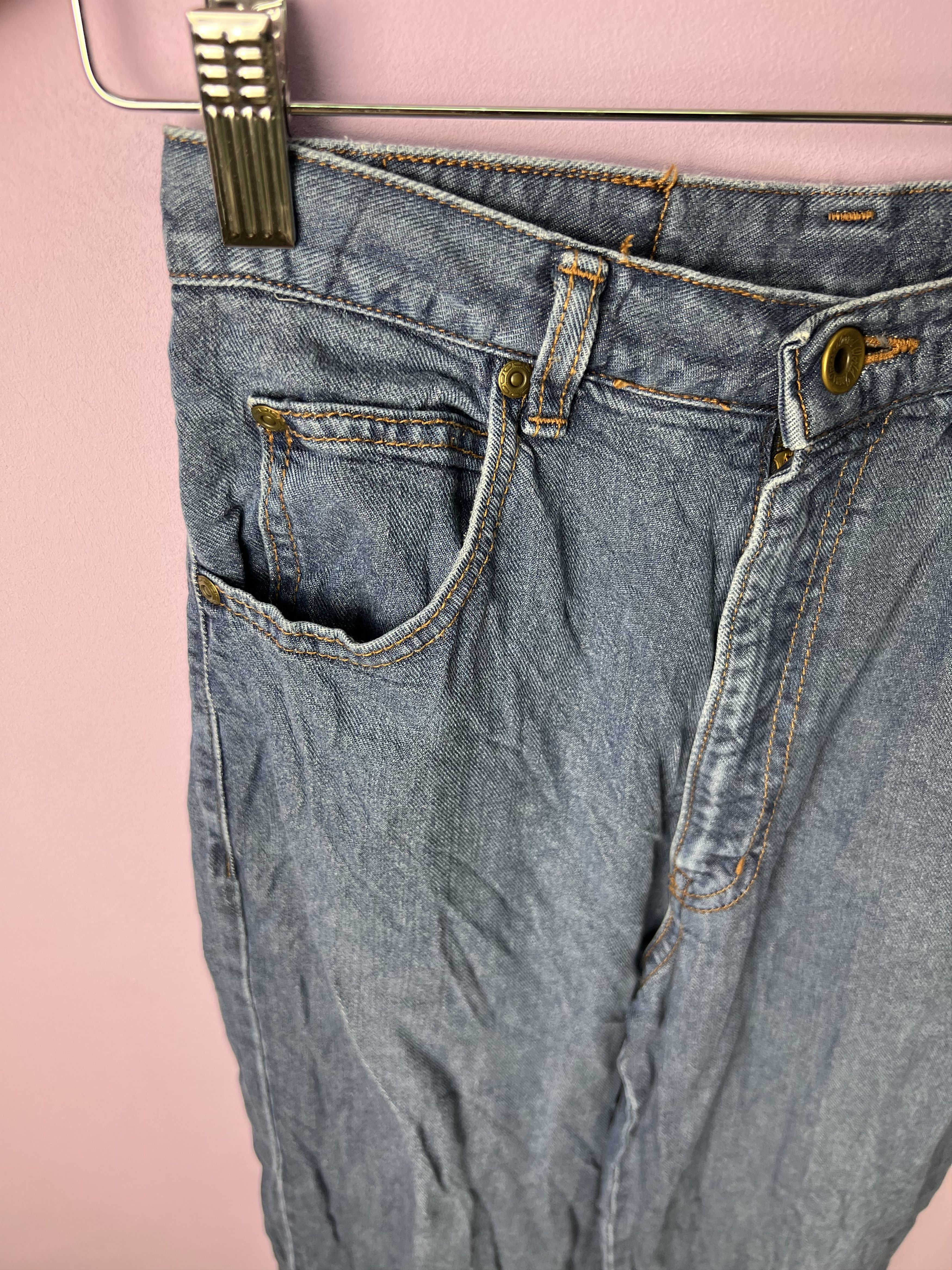 Benetton 🔥Vintage Benetton Formula One Denim Pants Size US 26 / EU 42 - 5 Thumbnail