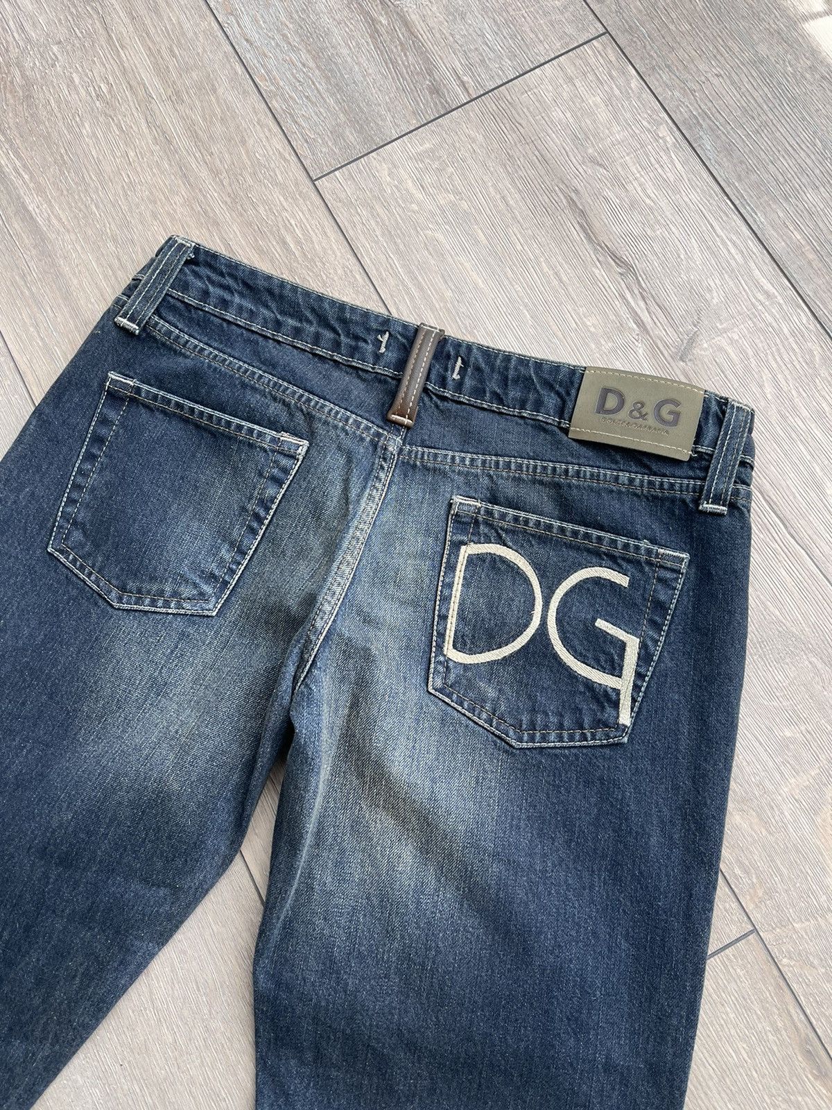 Dolce & Gabbana Jeans Vintage Men Size 32 Big Logo