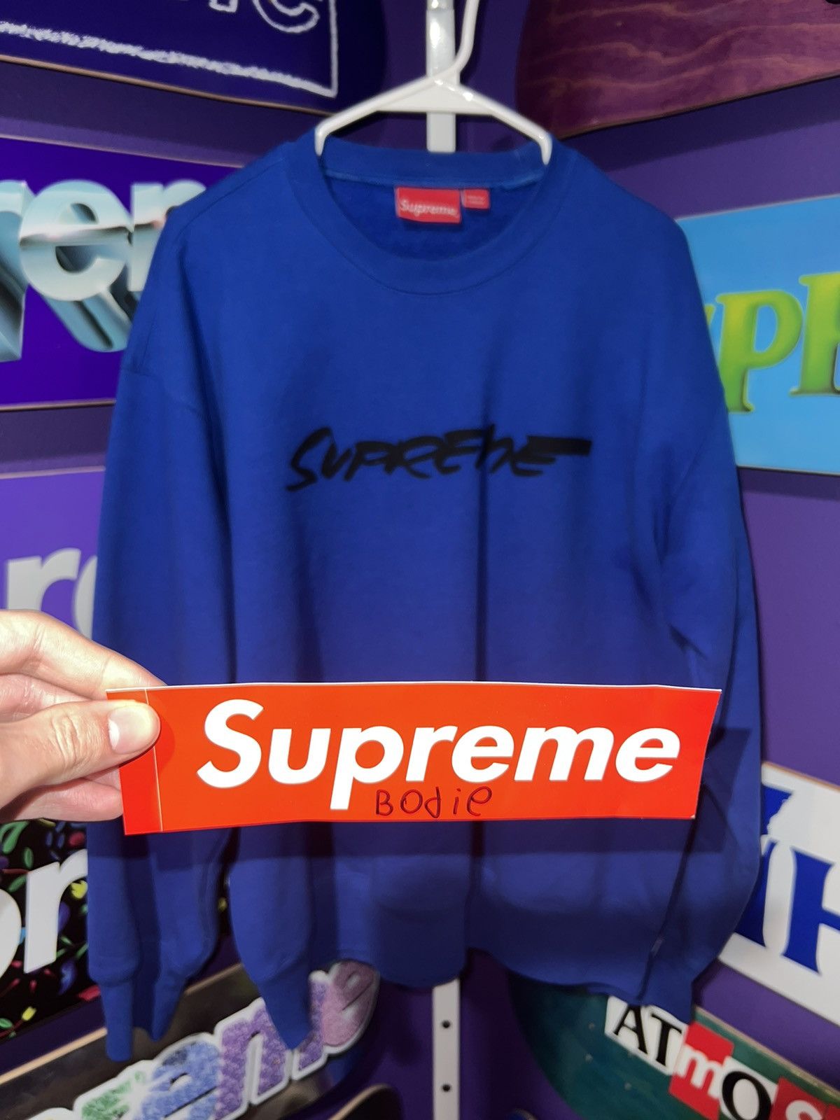 Futura × Supreme Supreme Futura Logo Crewneck Size US L / EU 52-54 / 3 - 7 Thumbnail
