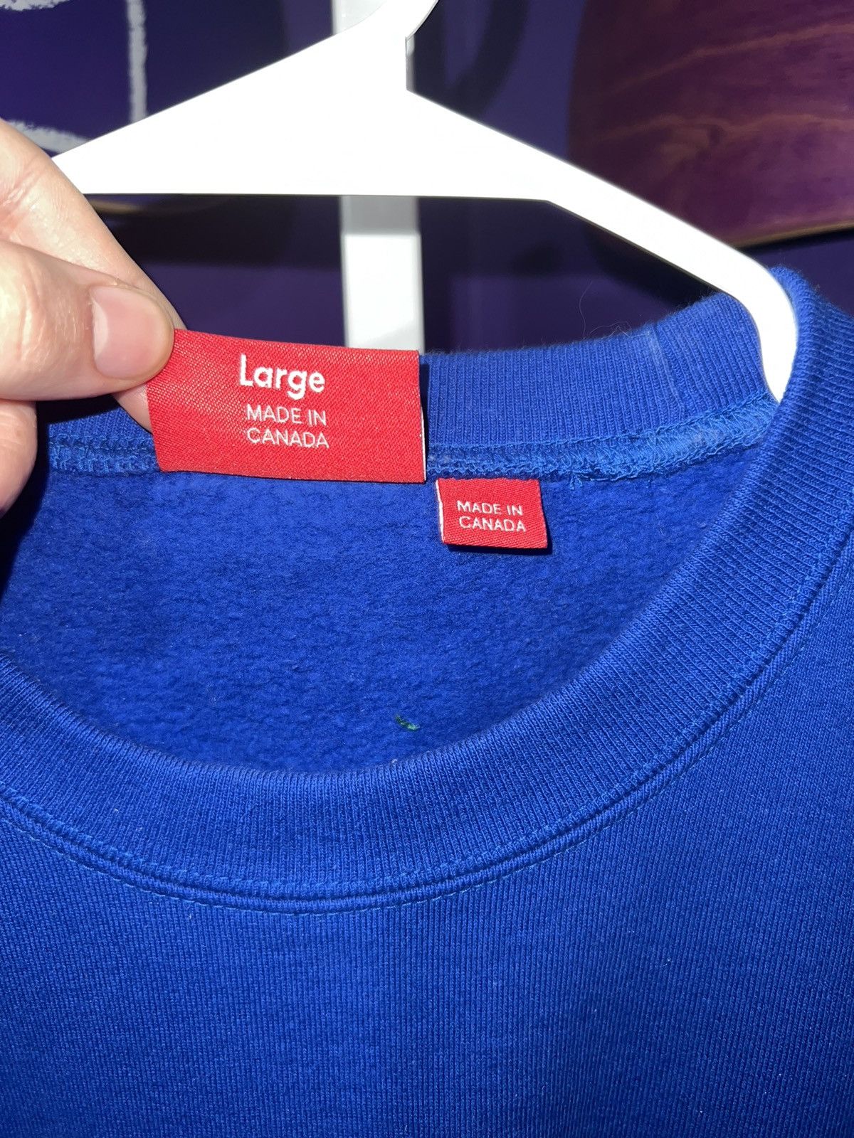 Futura × Supreme Supreme Futura Logo Crewneck Size US L / EU 52-54 / 3 - 3 Thumbnail