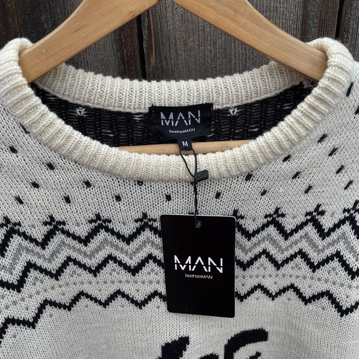 Vintage Vintage Knit Sweater Apres Ski Club 90s Streetwear New M Size US M / EU 48-50 / 2 - 7 Thumbnail