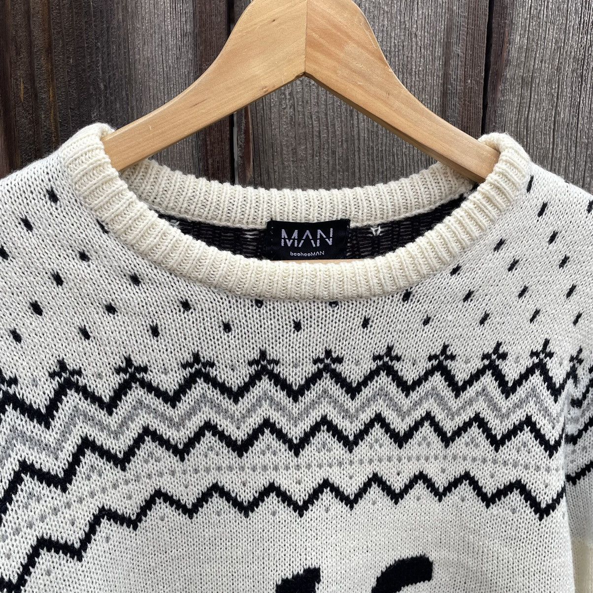 Vintage Vintage Knit Sweater Apres Ski Club 90s Streetwear New M Size US M / EU 48-50 / 2 - 3 Thumbnail