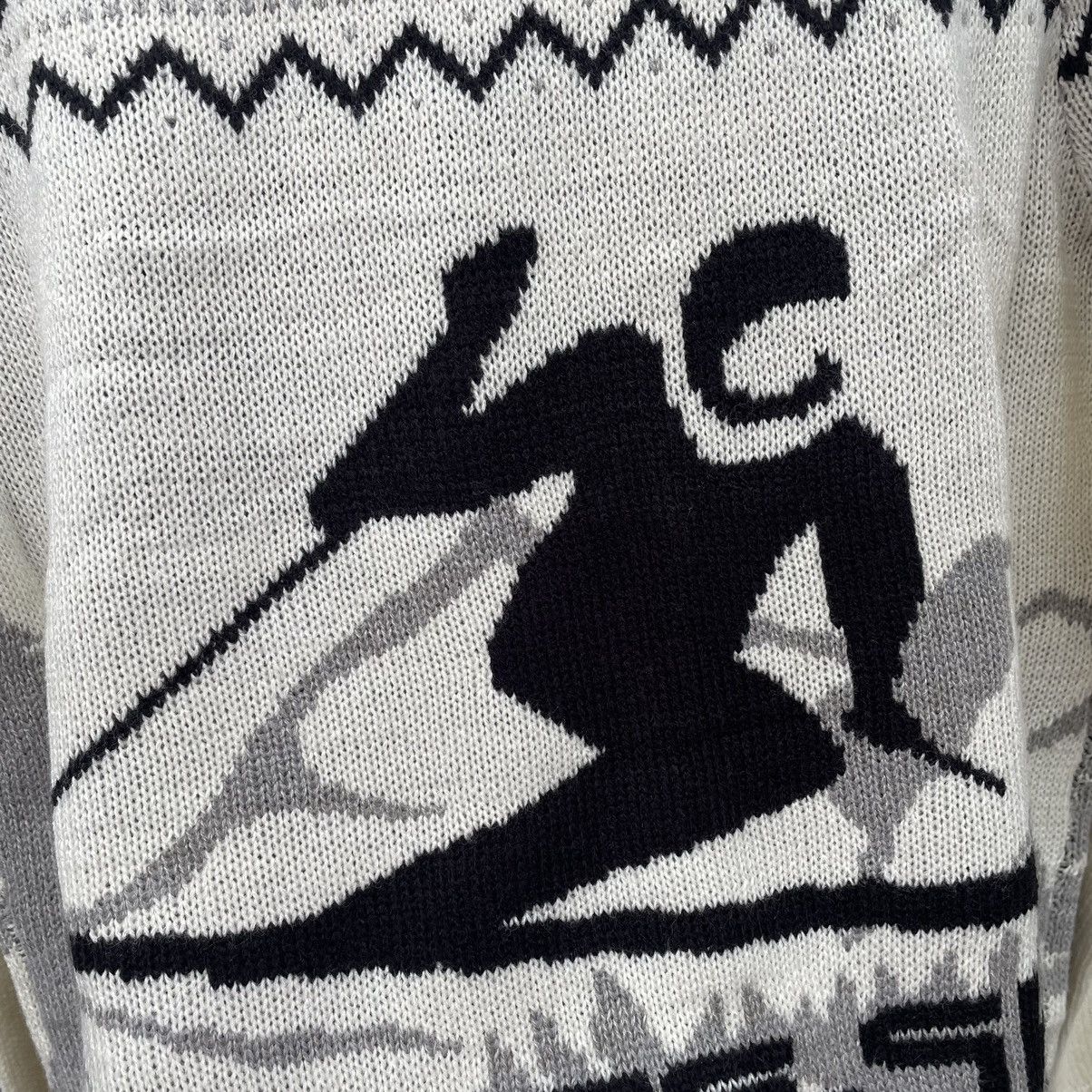Vintage Vintage Knit Sweater Apres Ski Club 90s Streetwear New M Size US M / EU 48-50 / 2 - 6 Thumbnail