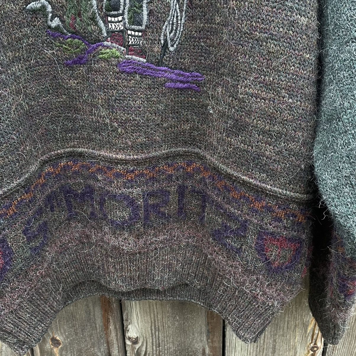 Vintage Vintage Stmoritz Knit Sweater Wool Pohland Exklusive Size M Size US M / EU 48-50 / 2 - 4 Thumbnail