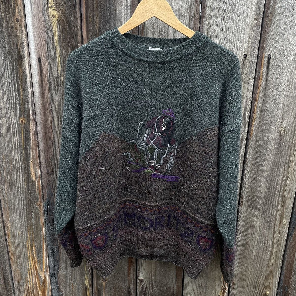 Vintage Vintage Stmoritz Knit Sweater Wool Pohland Exklusive Size M Size US M / EU 48-50 / 2 - 1 Thumbnail