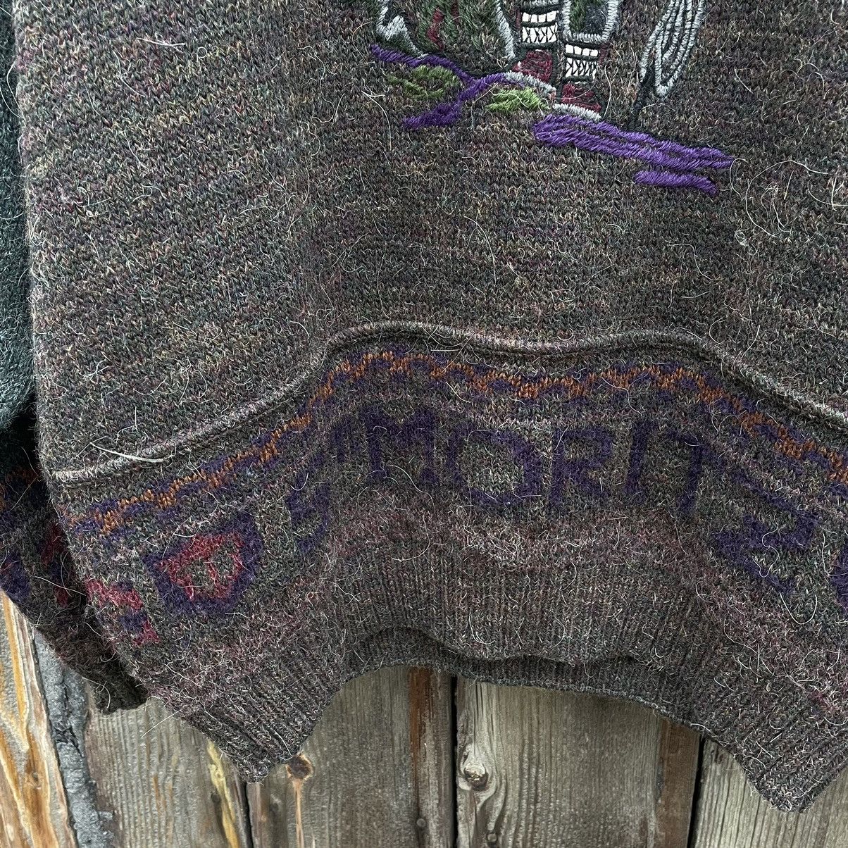 Vintage Vintage Stmoritz Knit Sweater Wool Pohland Exklusive Size M Size US M / EU 48-50 / 2 - 5 Thumbnail