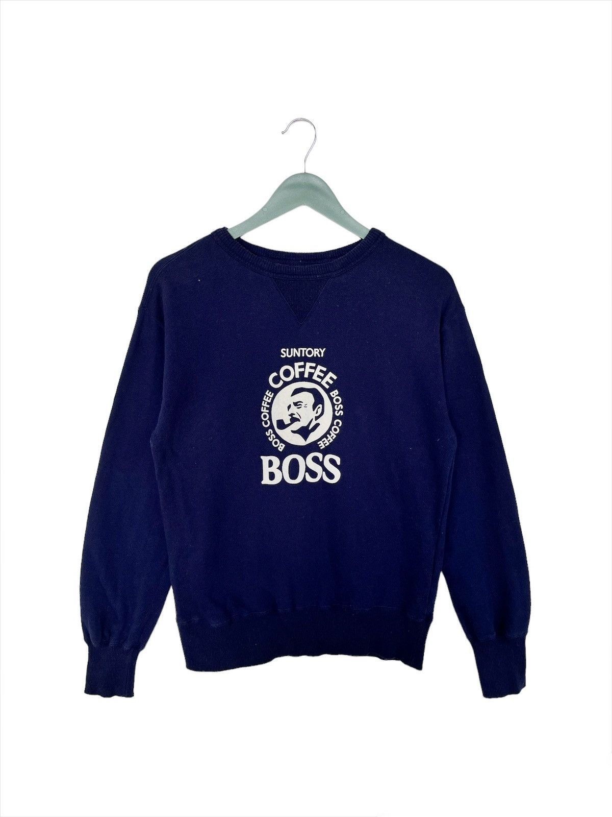 Japanese Brand × Vintage Vintage Suntory Coffee Boss Sweatshirt Size US M / EU 48-50 / 2 - 1 Thumbnail