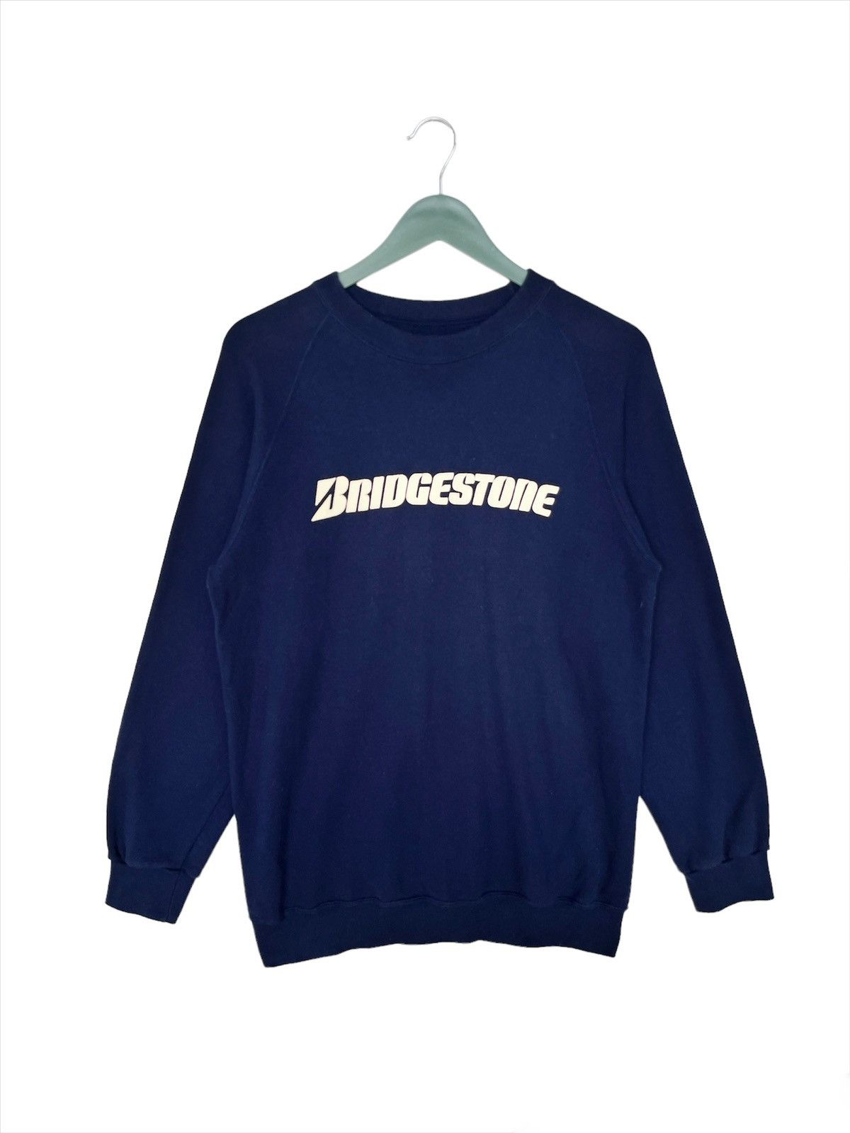 Formula 1 × Vintage Vintage 90s Bridgestone Sweatshirt Size US M / EU 48-50 / 2 - 1 Thumbnail