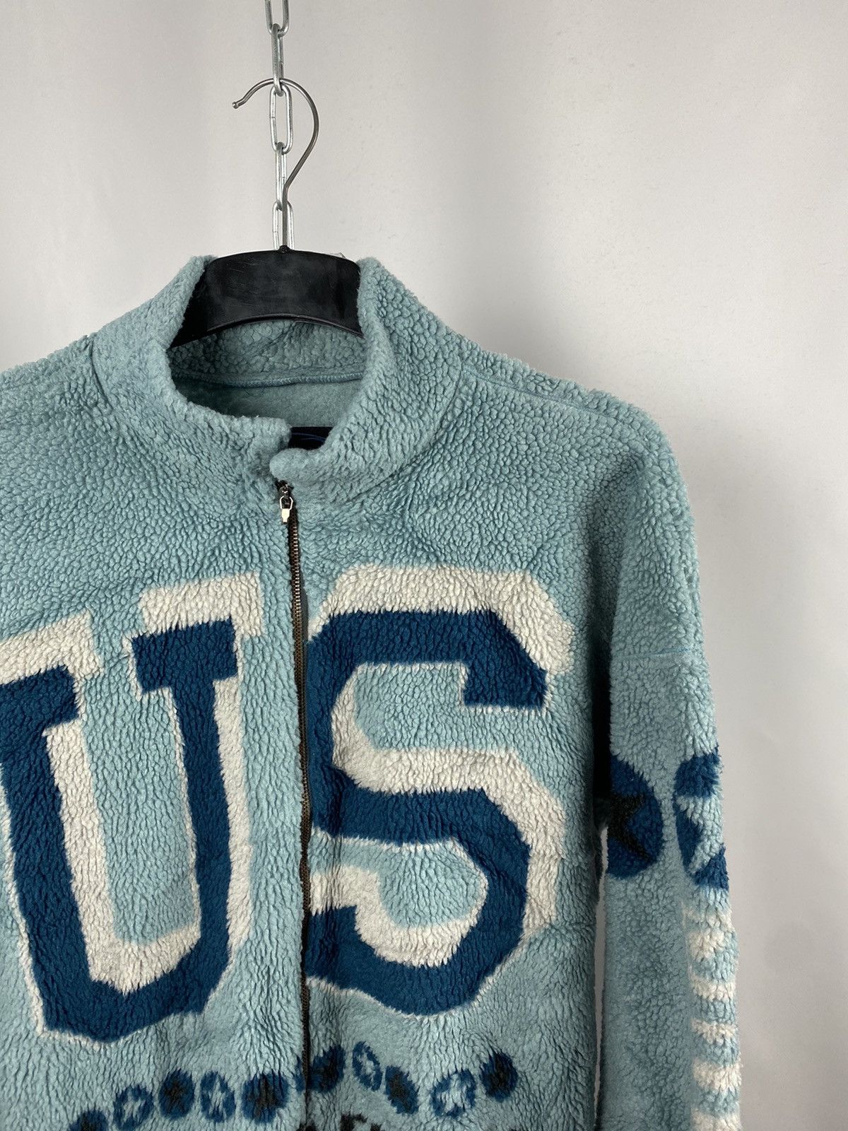 Vintage American vintage fleece y2k rare 90’s overprint size L Size US L / EU 52-54 / 3 - 2 Thumbnail