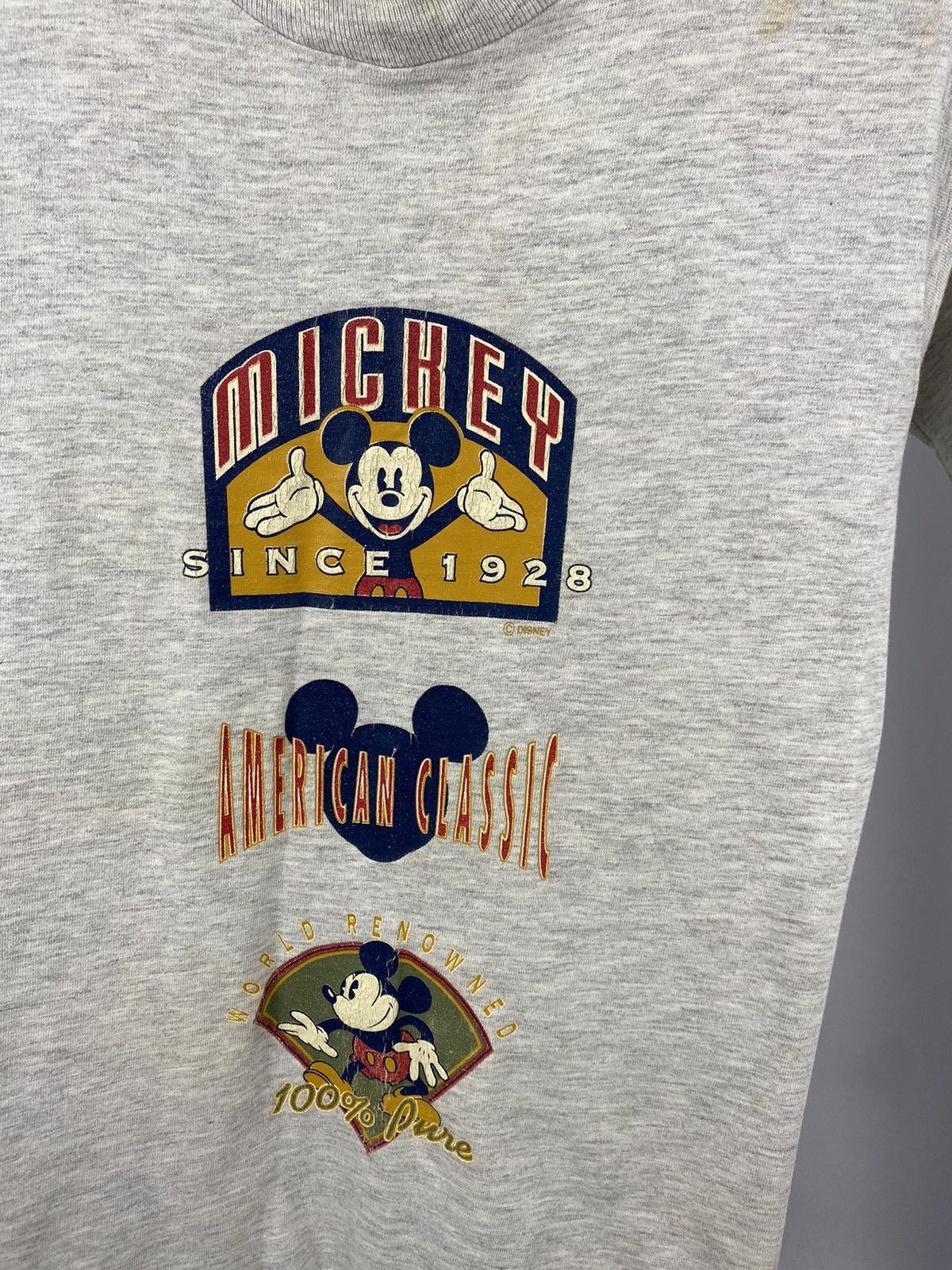 Disney × Mickey Mouse × Vintage Mickey Mouse Disney T-shirts vintage rare movie size S Size US S / EU 44-46 / 1 - 3 Thumbnail