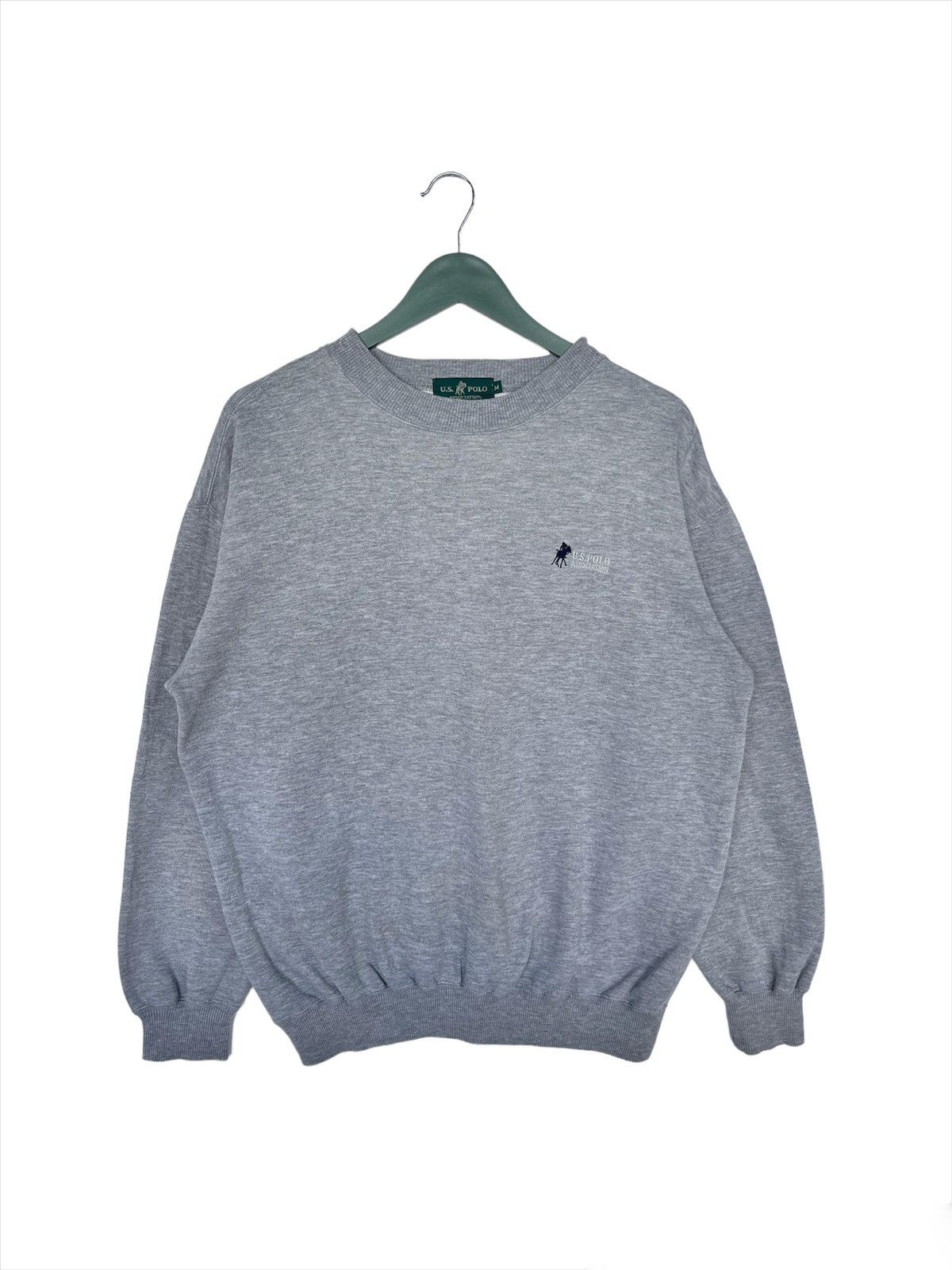 U.S. Polo Assn. Vintage 90s U.S Polo Association Sweatshirt Size US M / EU 48-50 / 2 - 1 Thumbnail