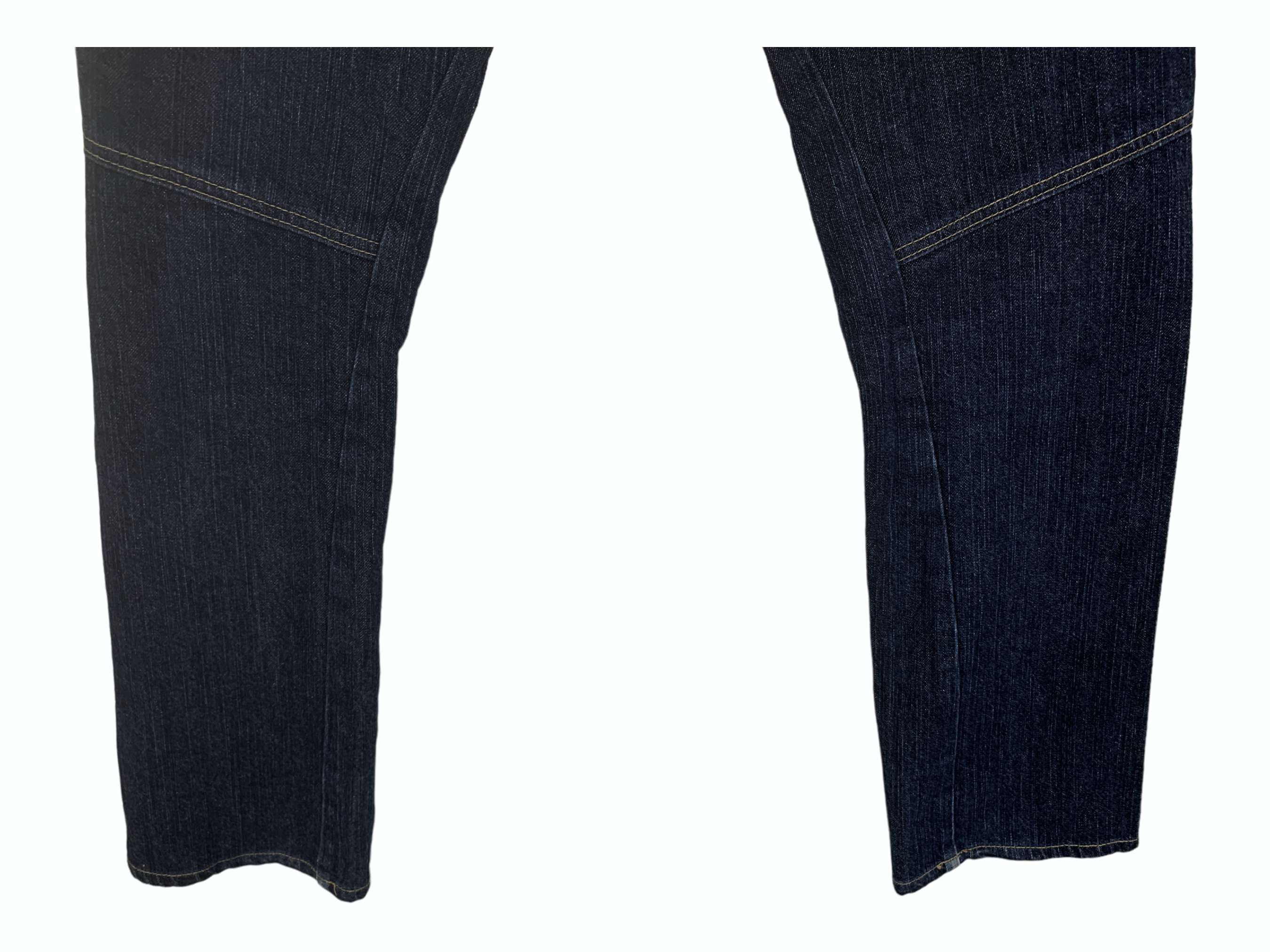 Japanese Brand Antfui Denim Jeans Double Waist Punk Bondage Goth Pants Size US 29 - 8 Thumbnail