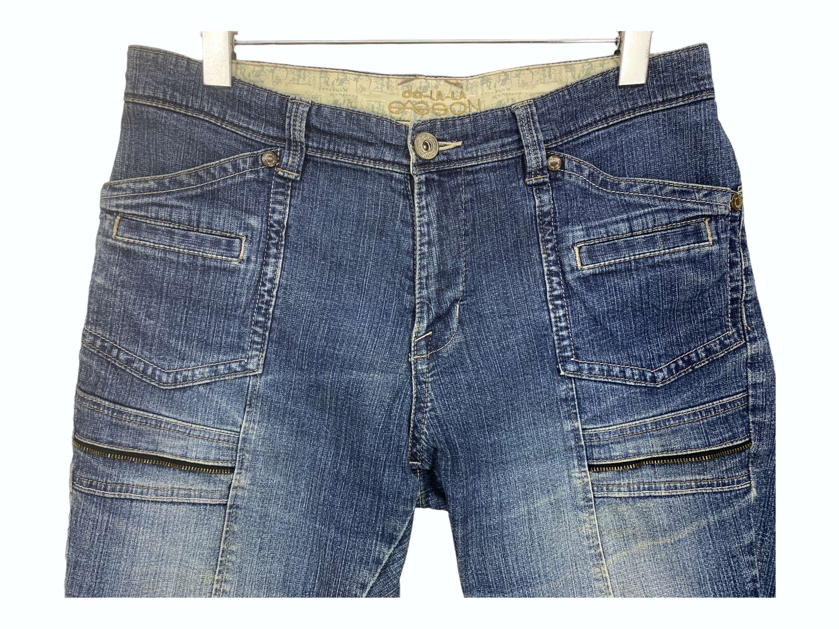 Japanese Brand Sasson Jeans Distressed Jeans Cropped Jeans Size US 32 / EU 48 - 3 Thumbnail