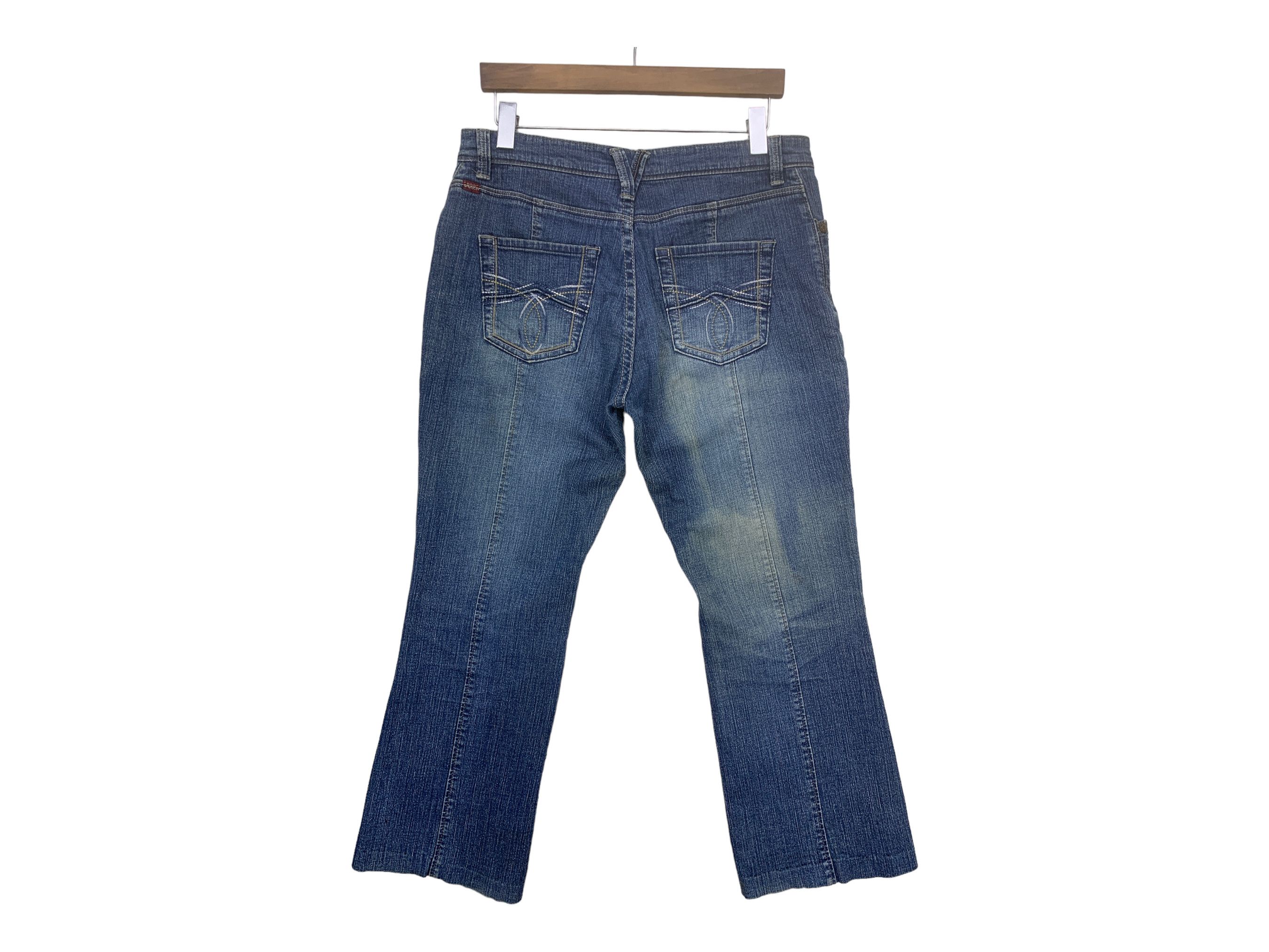 Japanese Brand Sasson Jeans Distressed Jeans Cropped Jeans Size US 32 / EU 48 - 2 Thumbnail