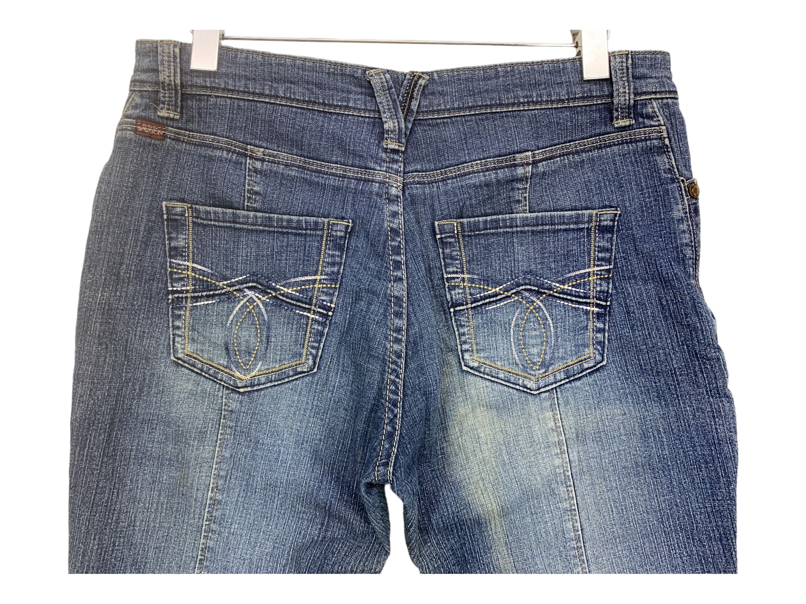 Japanese Brand Sasson Jeans Distressed Jeans Cropped Jeans Size US 32 / EU 48 - 6 Thumbnail