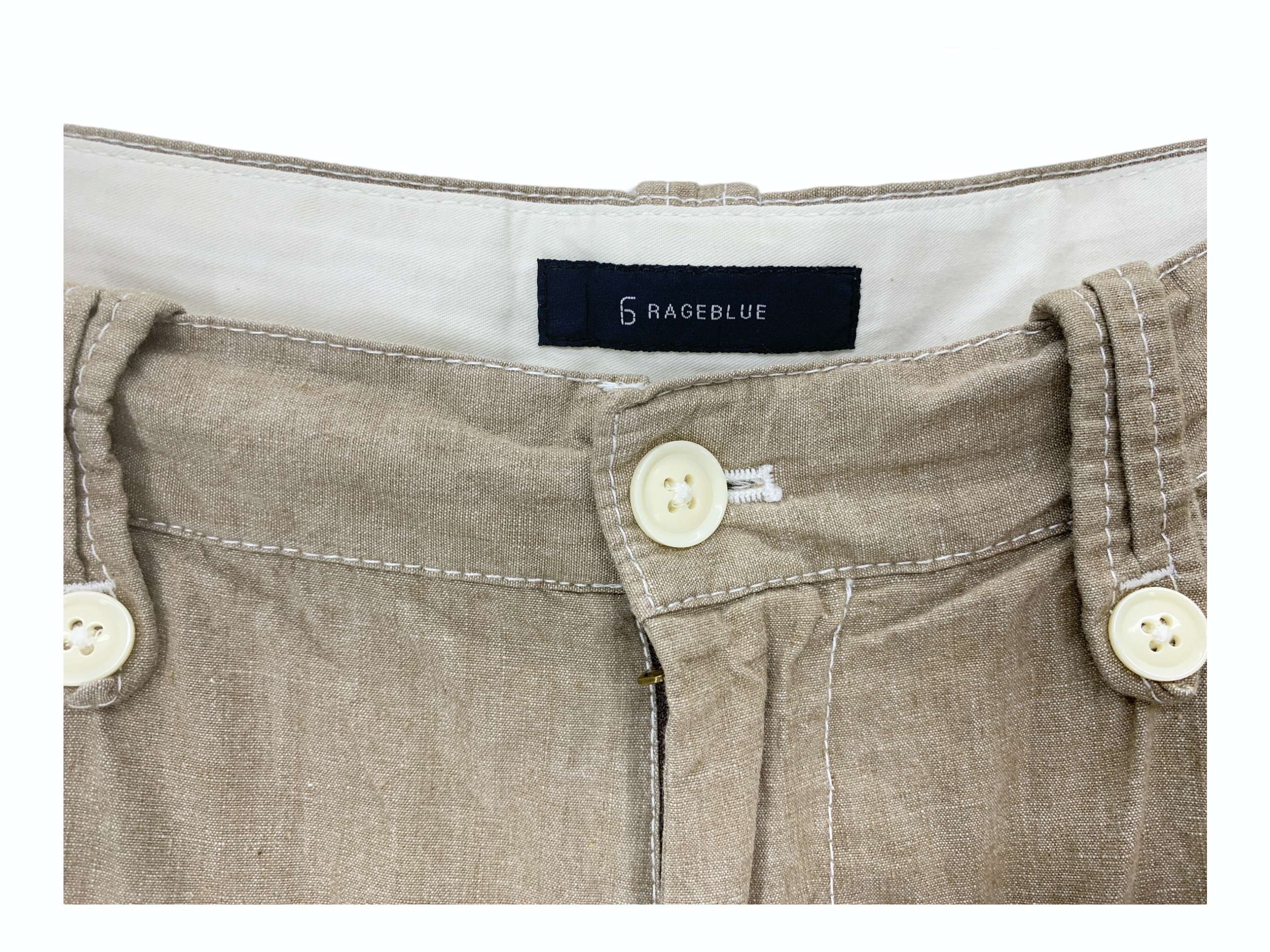 Japanese Brand Rageblue Cargo Pants Rageblue Japanese Hip Hop Skateboards Size US 32 / EU 48 - 9 Thumbnail