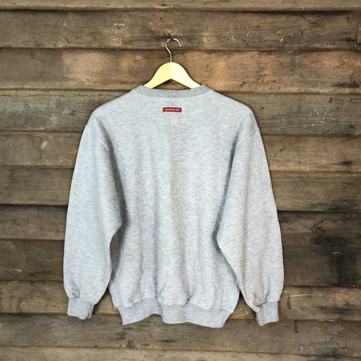 Japanese Brand × Vintage Santa World cartoon vintage Grey Sweatshirt #5043 Size US L / EU 52-54 / 3 - 11 Thumbnail