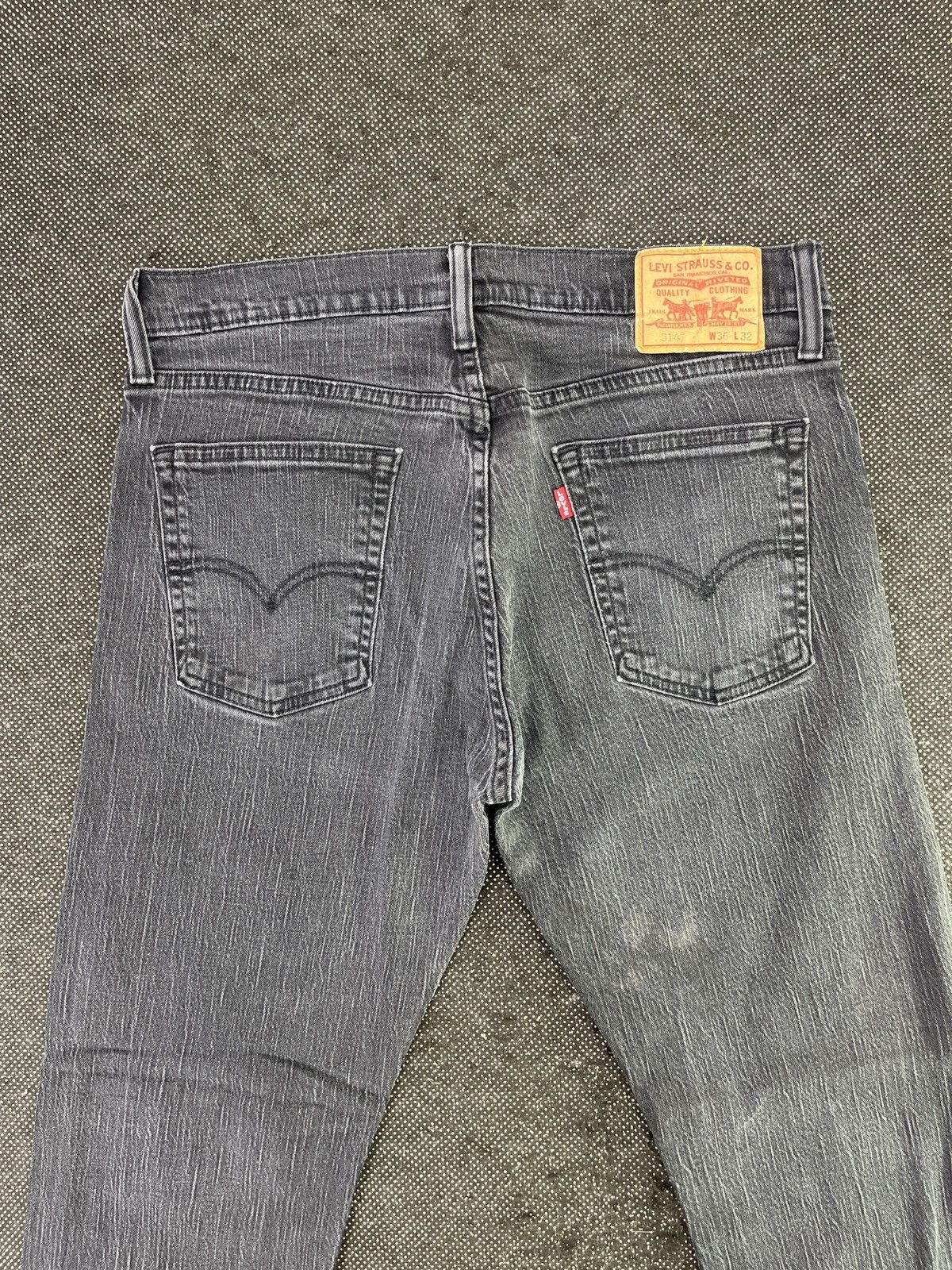 Levi's × Vintage Vintage Levis 514 Jeans Black Denim - J395 Size US 36 / EU 52 - 4 Thumbnail