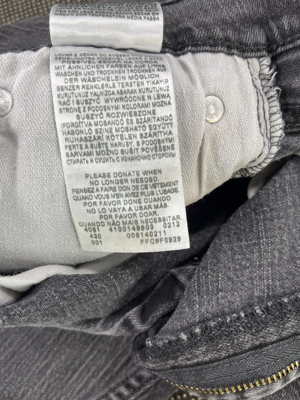Levi's × Vintage Vintage Levis 514 Jeans Black Denim - J395 Size US 36 / EU 52 - 8 Thumbnail