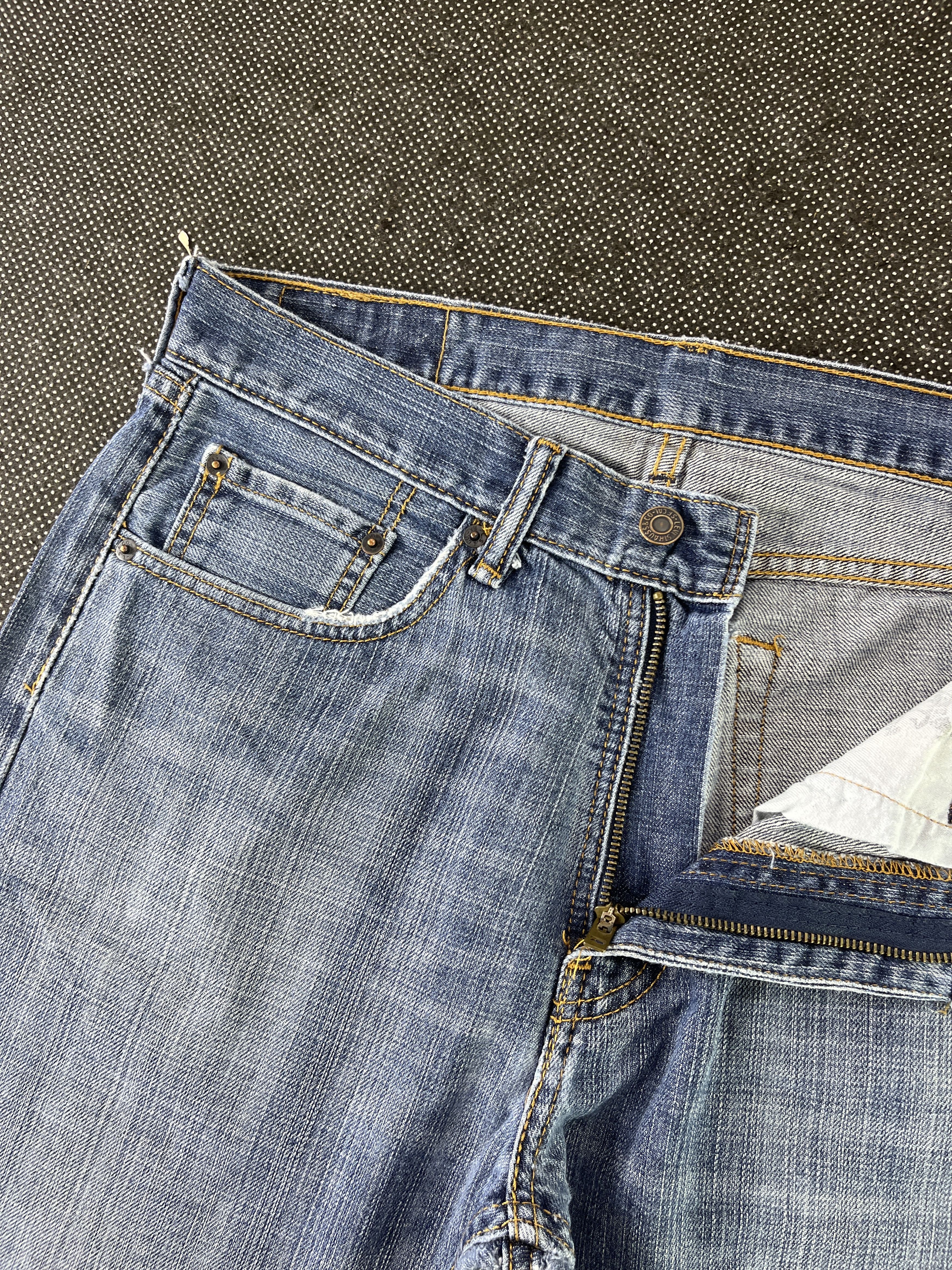 Levi's × Vintage Vintage Levis 505 Blue Wash Jeans - J342 Size US 34 / EU 50 - 6 Thumbnail