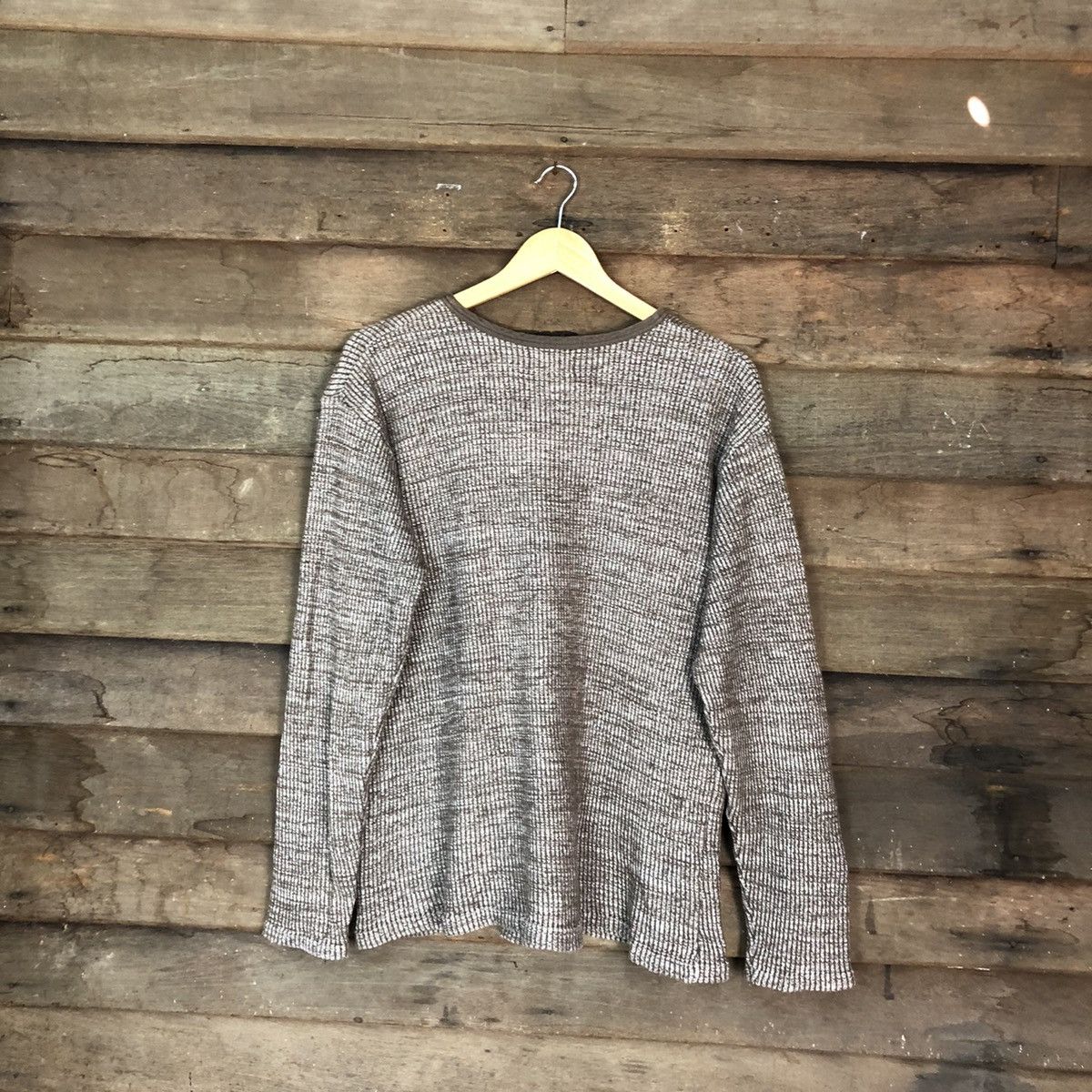 Japanese Brand Takaiq Com Grey vintage japan Knitwear #6744 Size US L / EU 52-54 / 3 - 10 Thumbnail