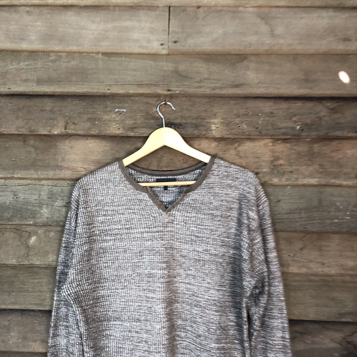 Japanese Brand Takaiq Com Grey vintage japan Knitwear #6744 Size US L / EU 52-54 / 3 - 2 Thumbnail